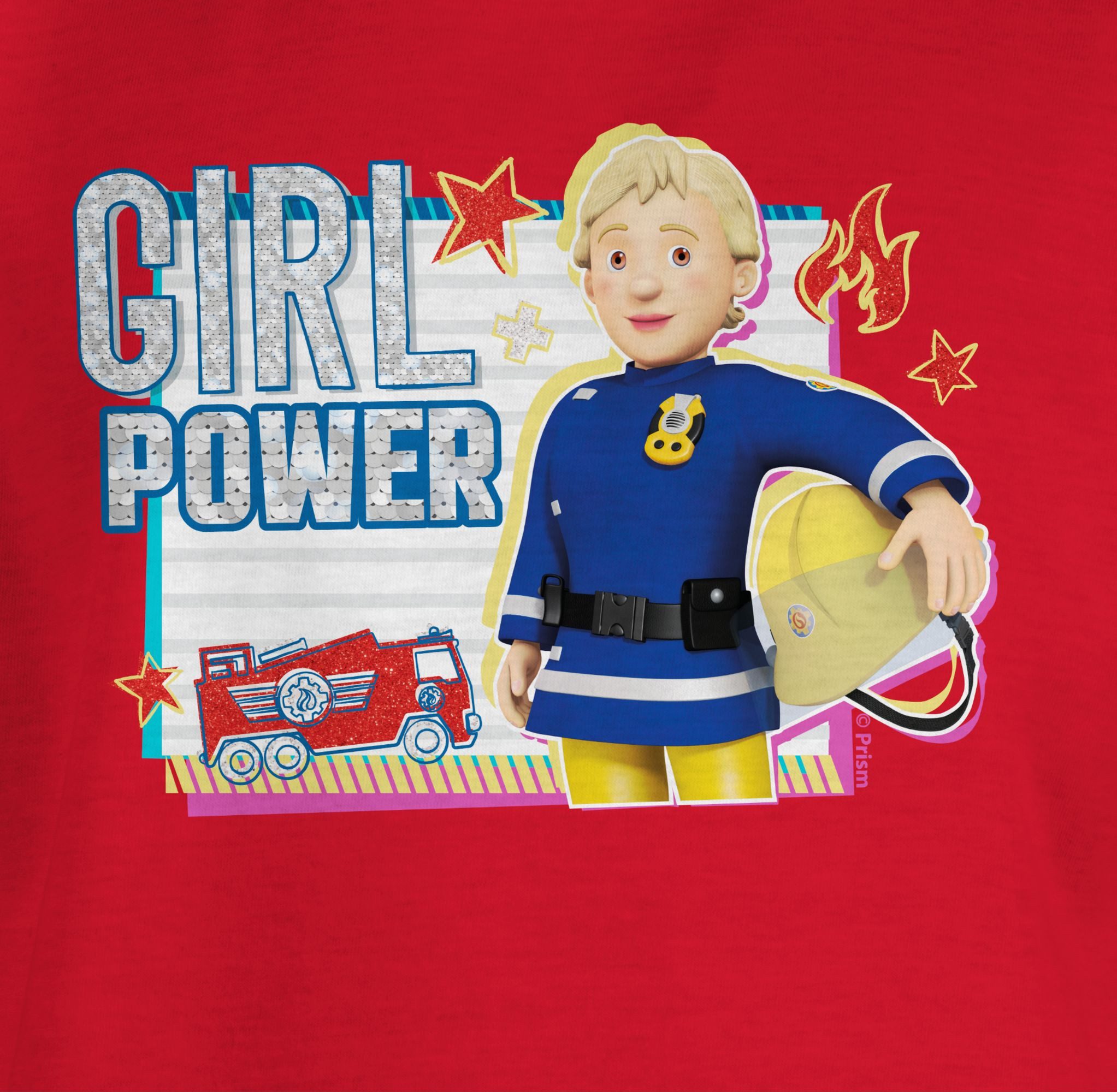 Shirtracer T-Shirt Girl Power - Penny Feuerwehrmann Sam Mädchen