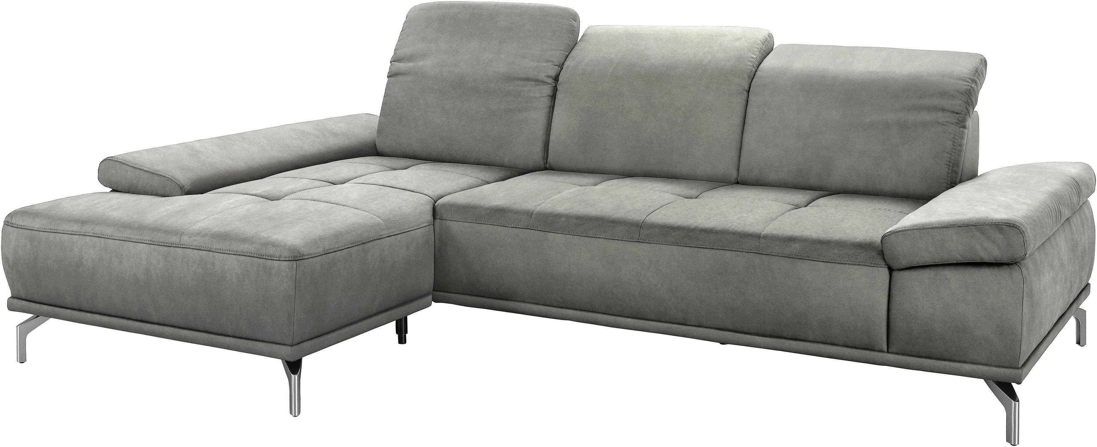 Places of Style Ecksofa Caluna, Inkl.Sitztiefenverstellung, günstig online kaufen