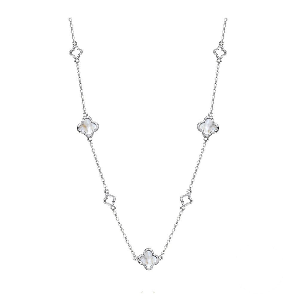 Suzan Gold Kette mit Anhänger AuroraLuck – Vergoldete 925 Silberkette mit P günstig online kaufen