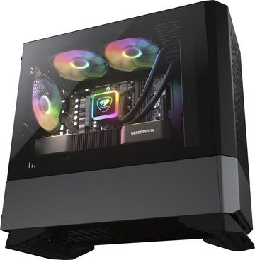 Cougar Gaming-Gehäuse Mini Tower MG140 Air RGB, RGB Beleuchtung