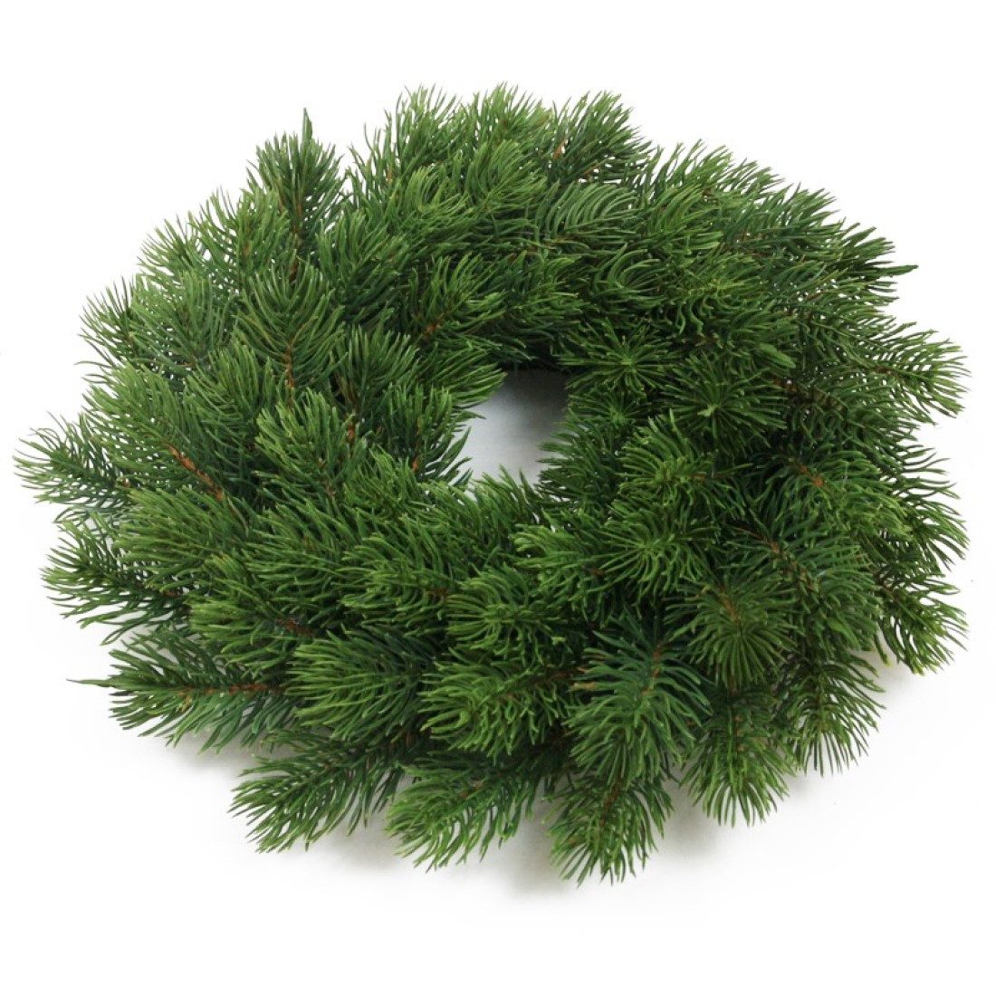 Kunstkranz Künstlicher Tannenkranz Ø26-30cm. Türkranz, Adventskranz, Tischk günstig online kaufen