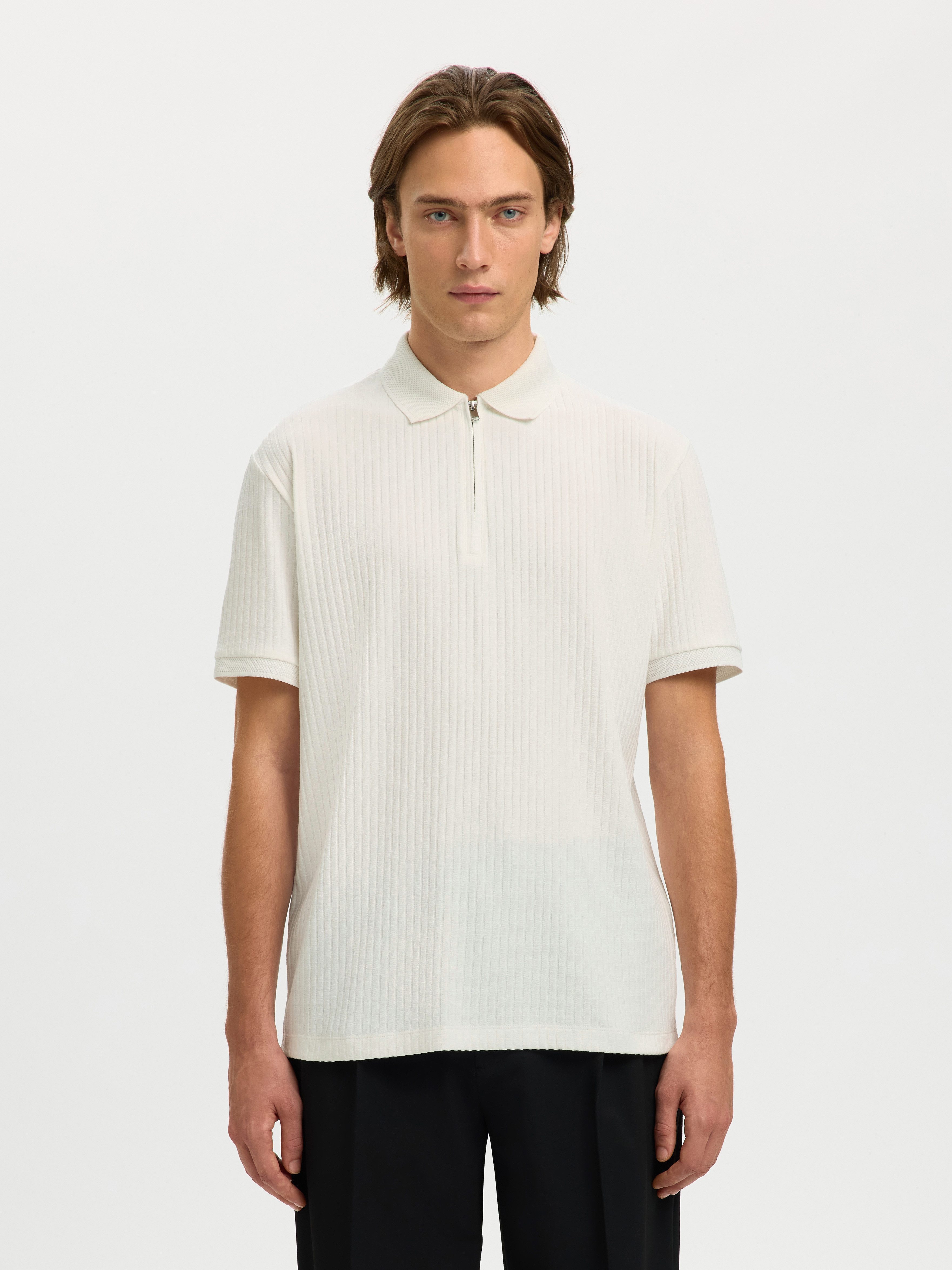 Selected Poloshirt SLHFAVE STRUCTURE SS POLO NOOS