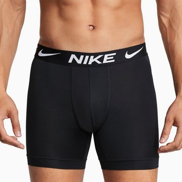 NIKE Underwear Boxer BOXER BRIEF LONG 3PK (Packung, 3er-Pack) mit Elastikbund mit Nike Logo-Schriftzug