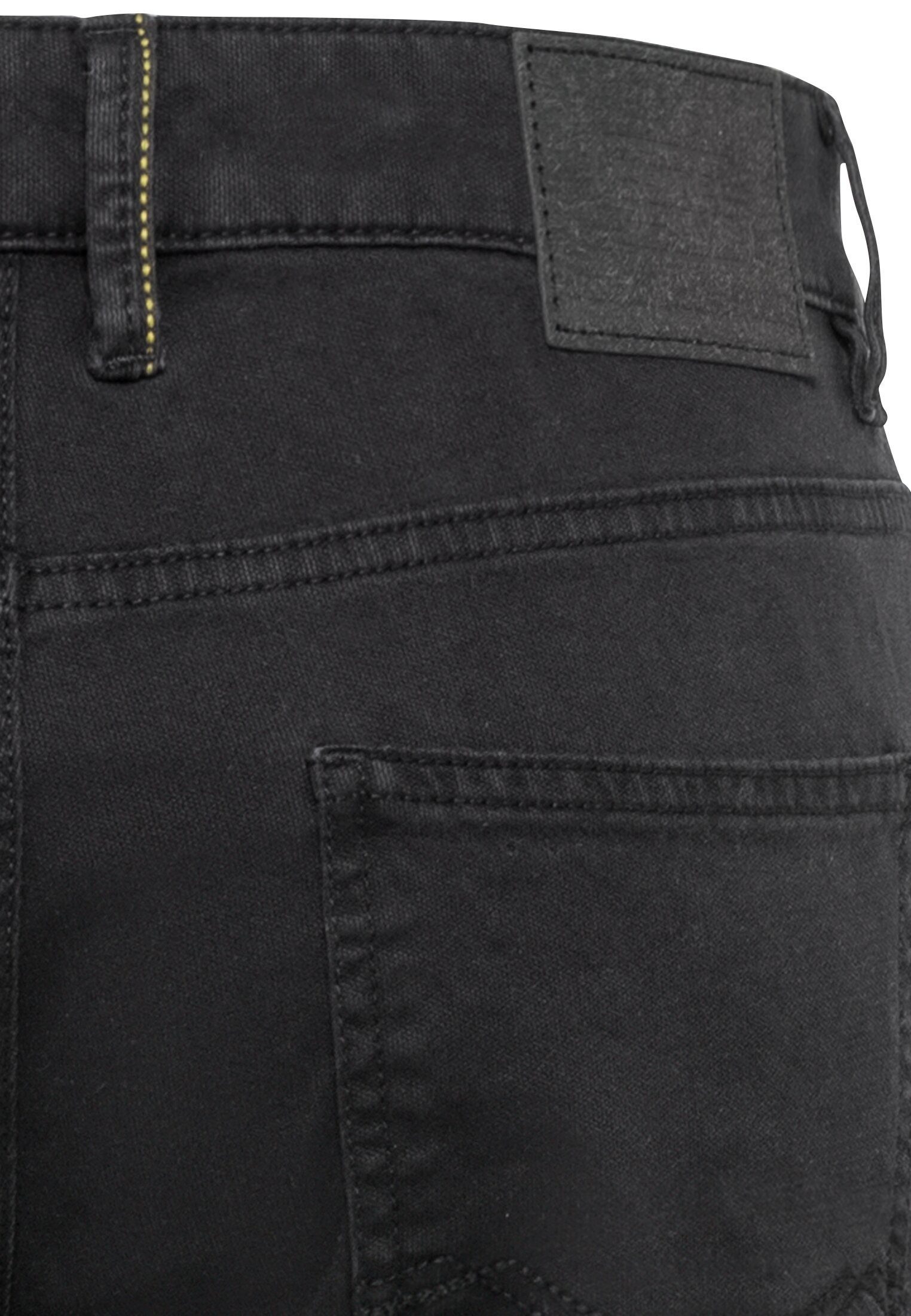 Hose 5-Pocket-Jeans Fit active camel Regular 5-Pocket Schwarz Canvas