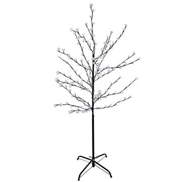 etc-shop LED Baum, 200x LED Deko Baum Kirsch Blüten Terrassen Außen Stand Beleuchtung