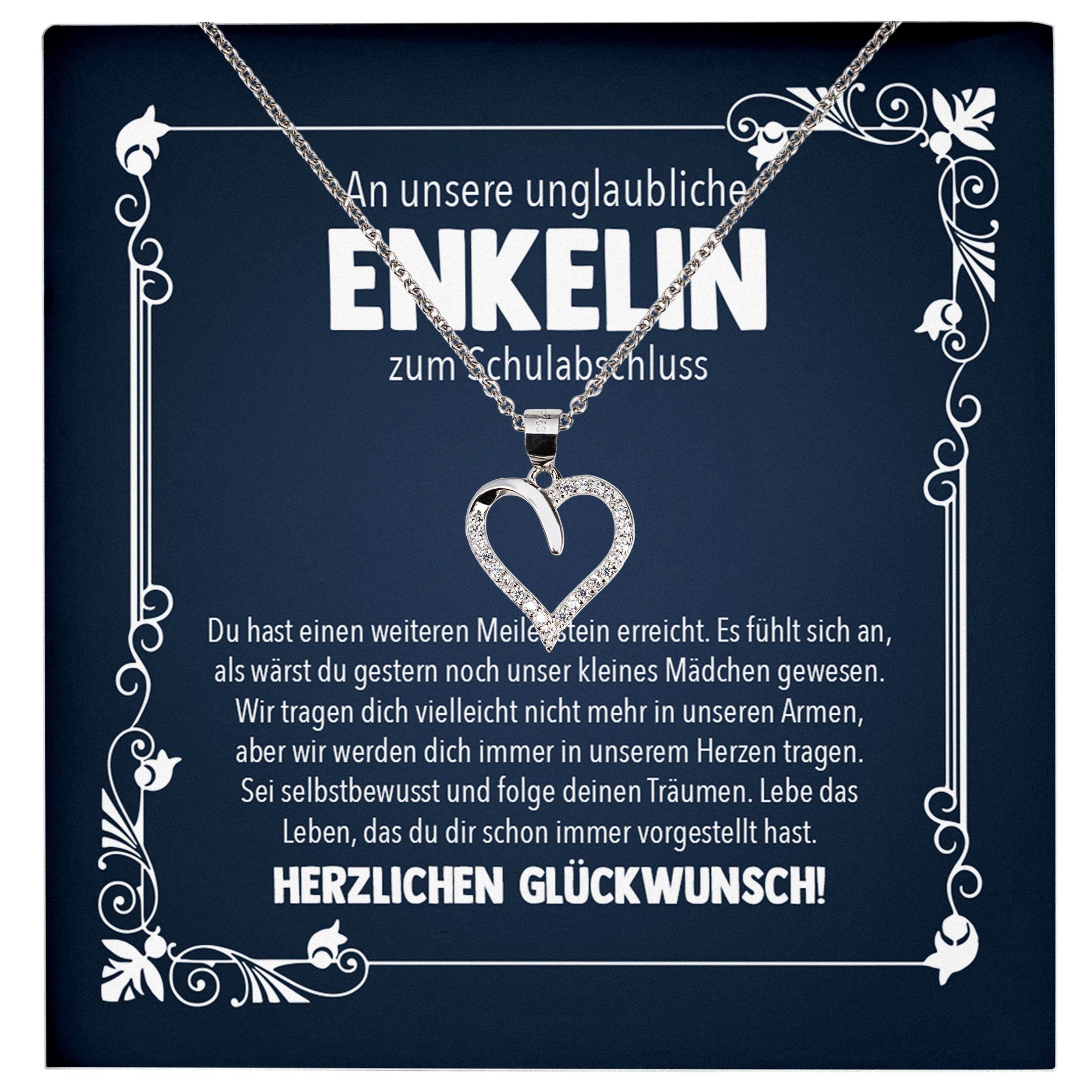 22Feels Schmuckset Unsere Enkelin Schulabschluss Geschenk günstig online kaufen