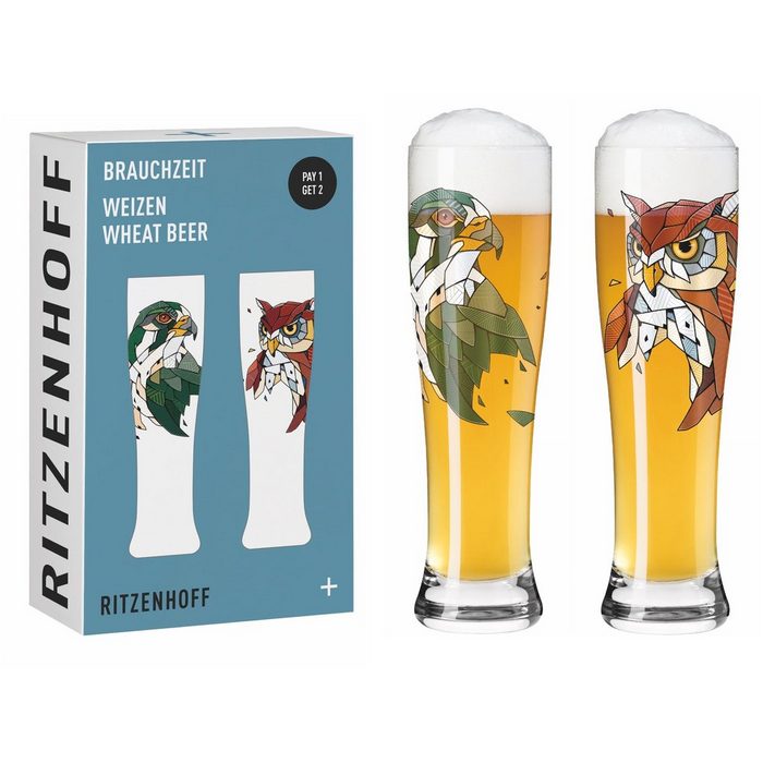 Ritzenhoff Bierglas Brauchzeit Glas