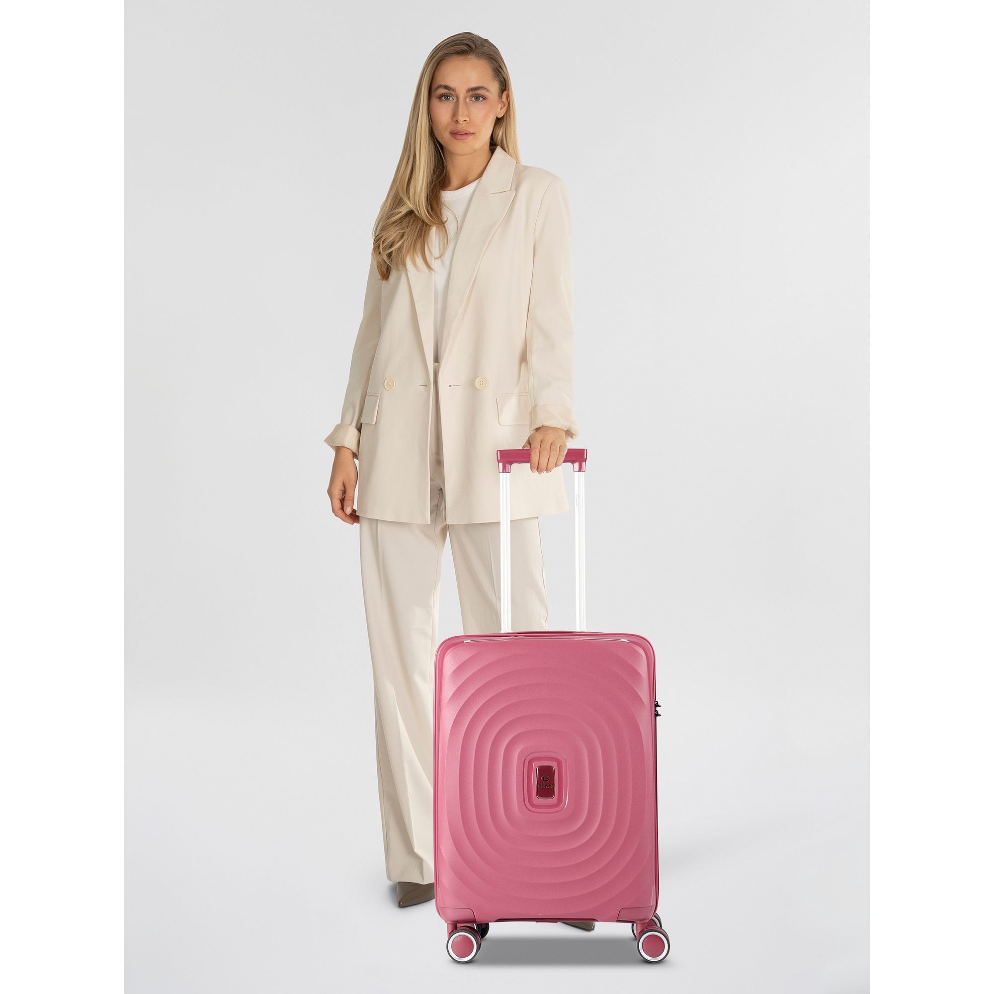 BENZI Handgepäck-Trolley 5751, 4 Rollen, Polypropylen