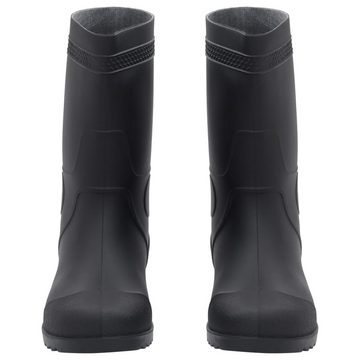 vidaXL Wathose Gummistiefel Schwarz Größe 41 PVC