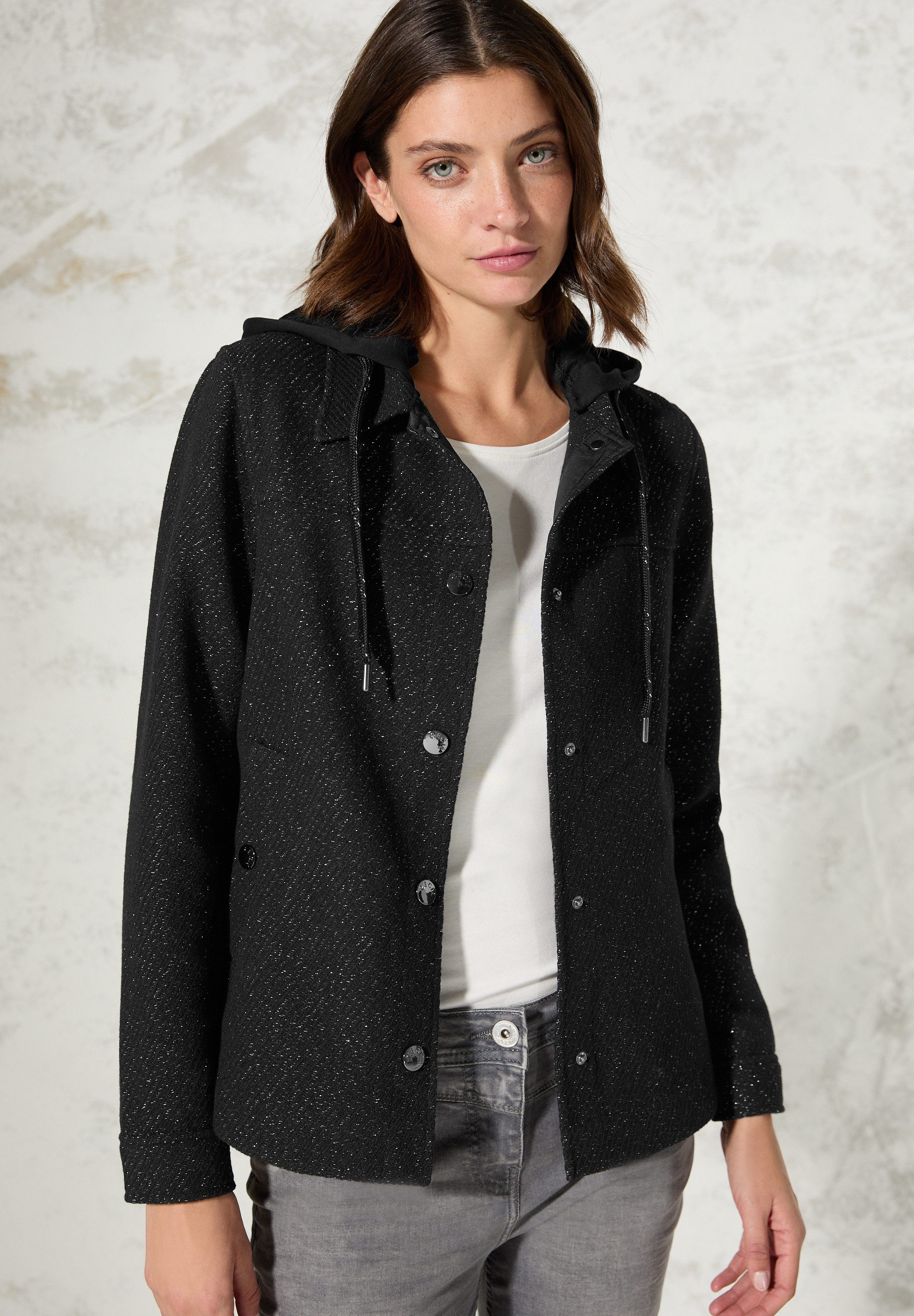 CECIL Kurzjacke in Woll-Optik günstig online kaufen