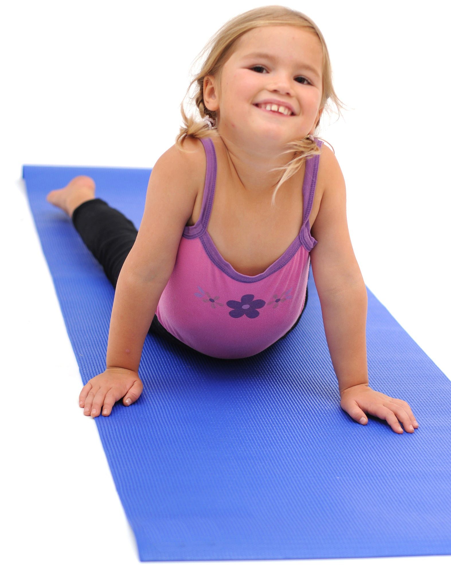 Yogistar Yogamatte Yogamatte yogimat® kids - für Kinder (Standard, 1-St., Standard), Rutschfest, hygienisch, farbenfroh – sichere Yogamatte für Kinder