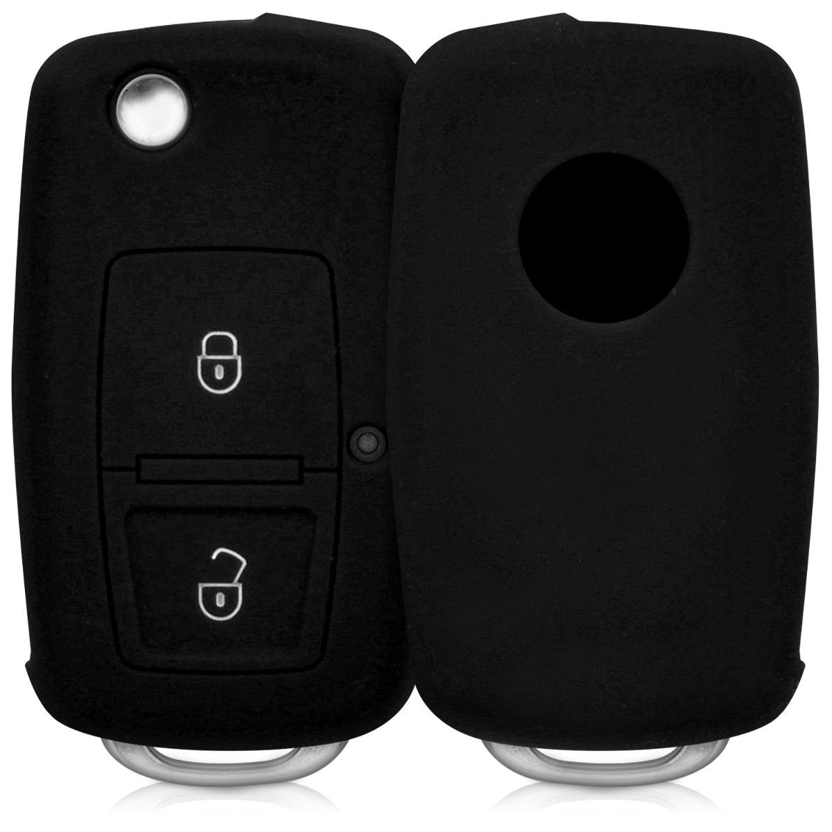 Schlüsseltasche Autoschlüssel Silikon Hülle für VW Skoda Seat