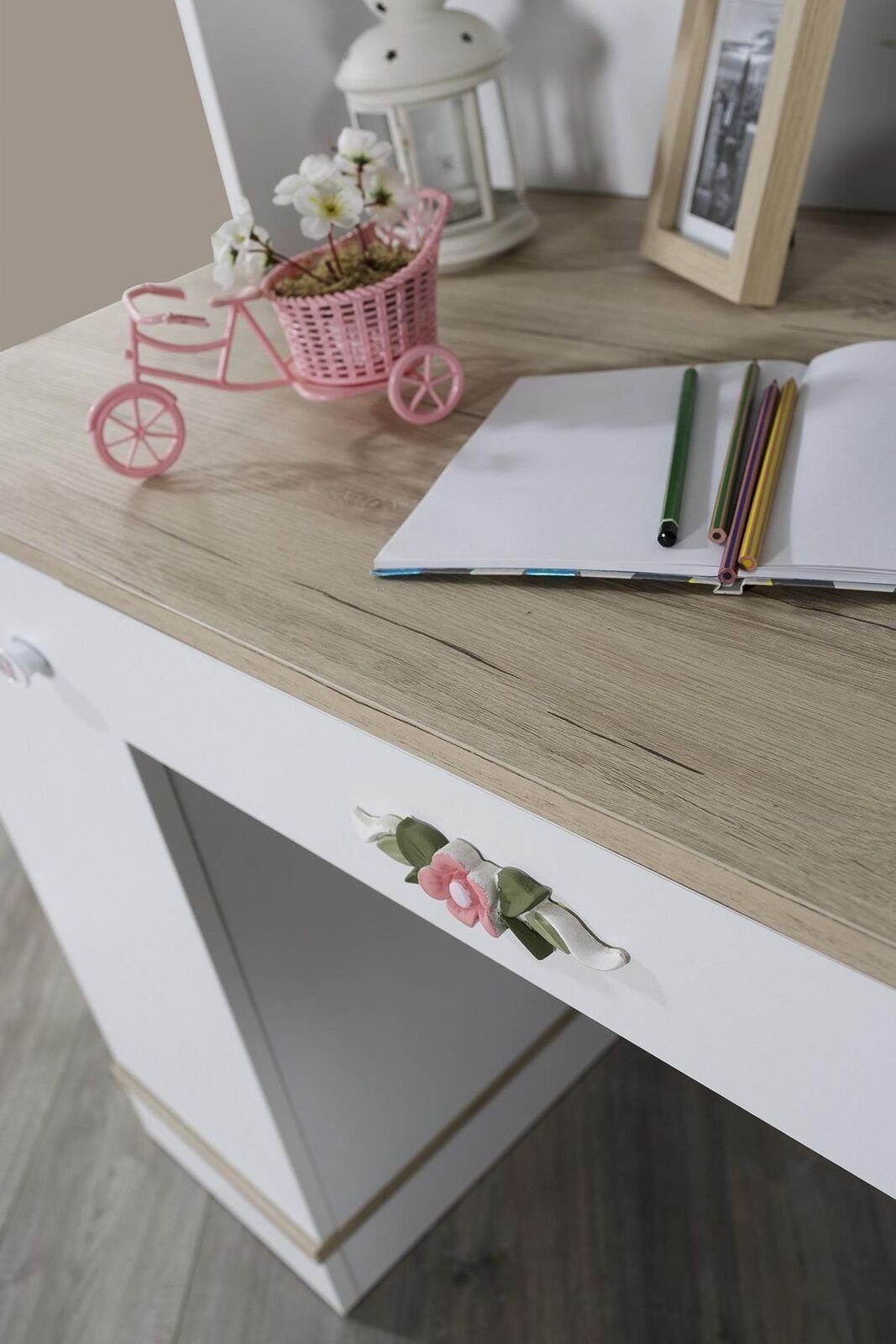 Regale JVmoebel Möbel Holz Design Kinderschreibtisch Möbel Kinderzimmer Schreibtisch Jugendzimmer