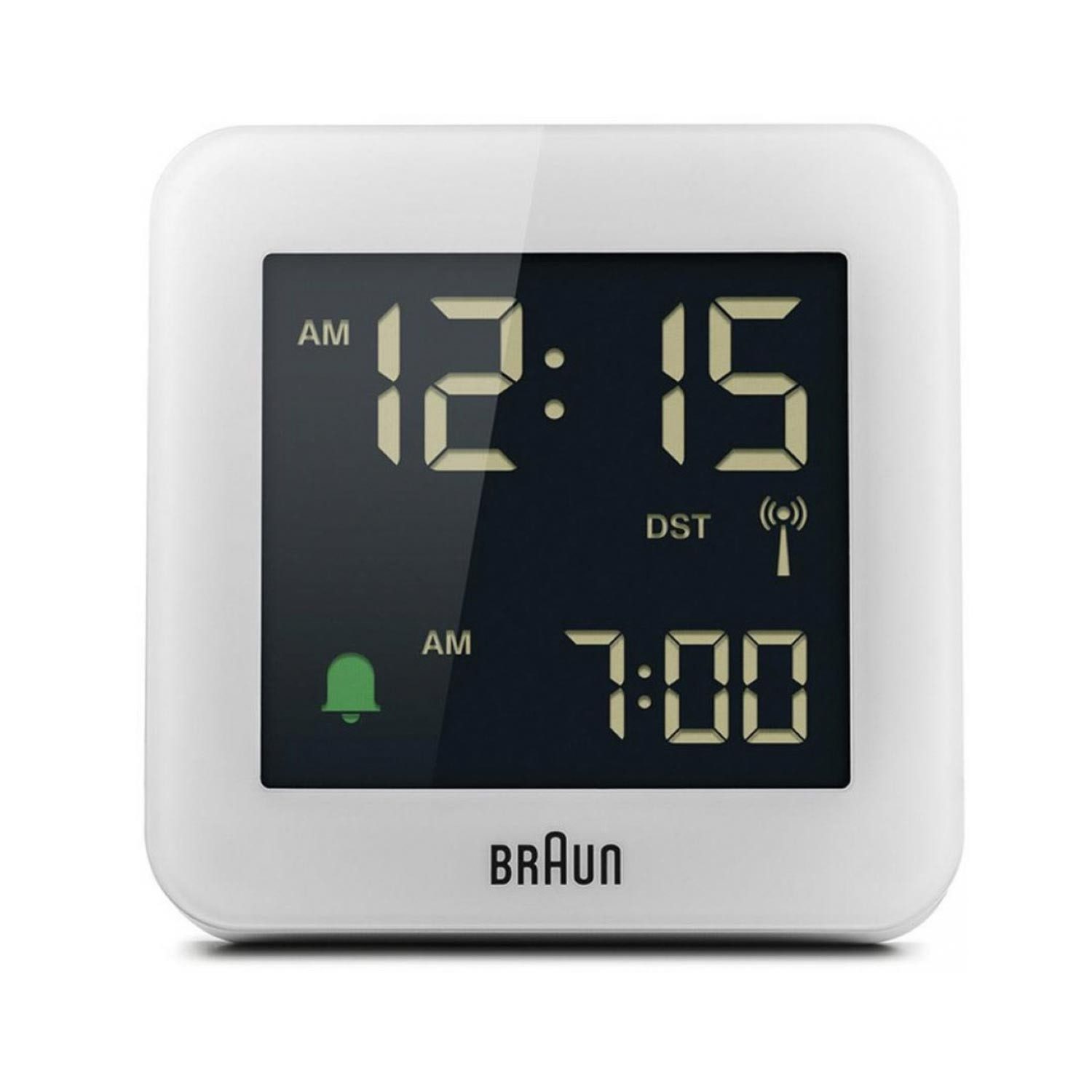 Braun Wecker BC09-DCF Funkwecker weiß günstig online kaufen