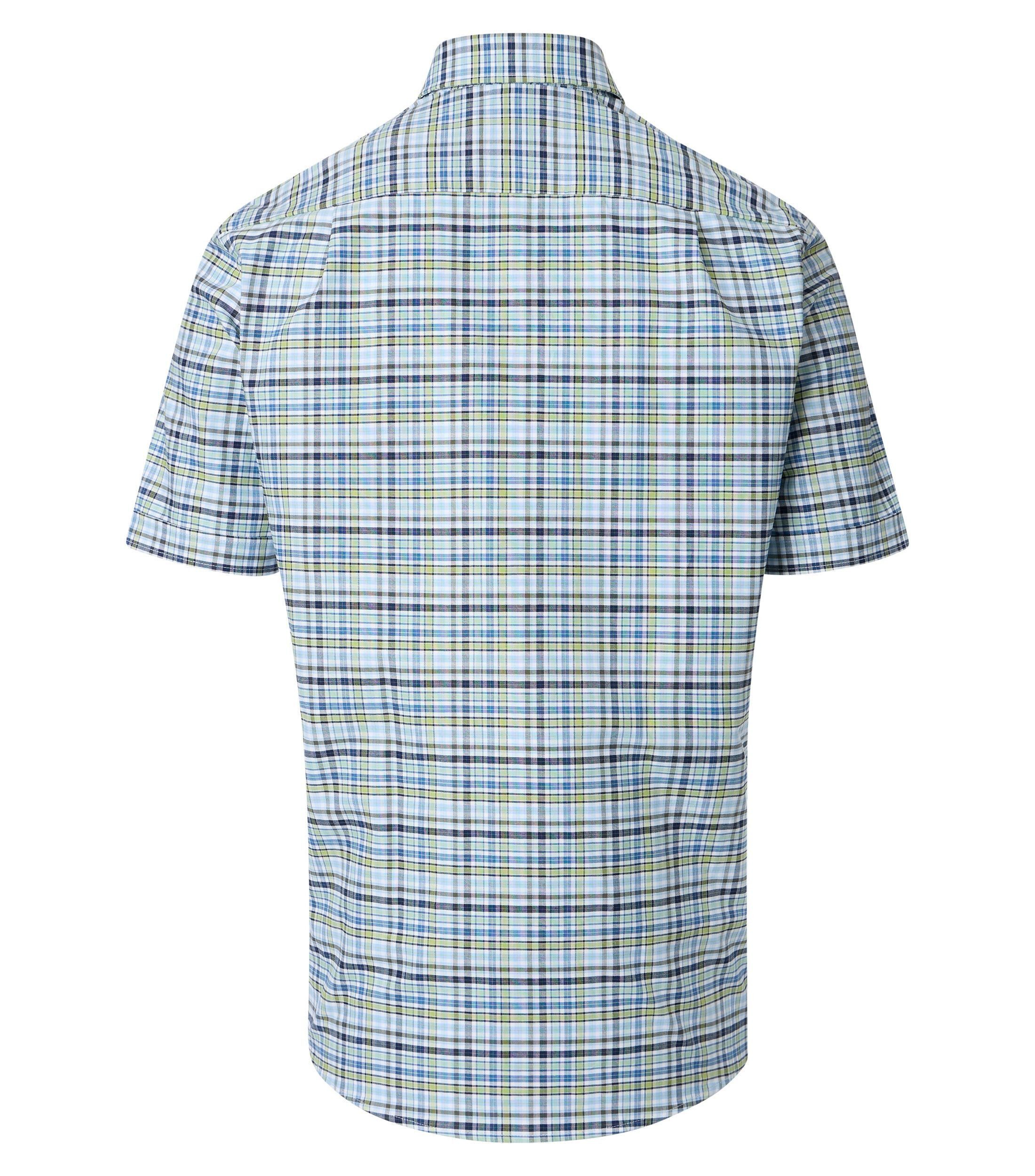 Redmond Kurzarmhemd kariert Comfort Fit