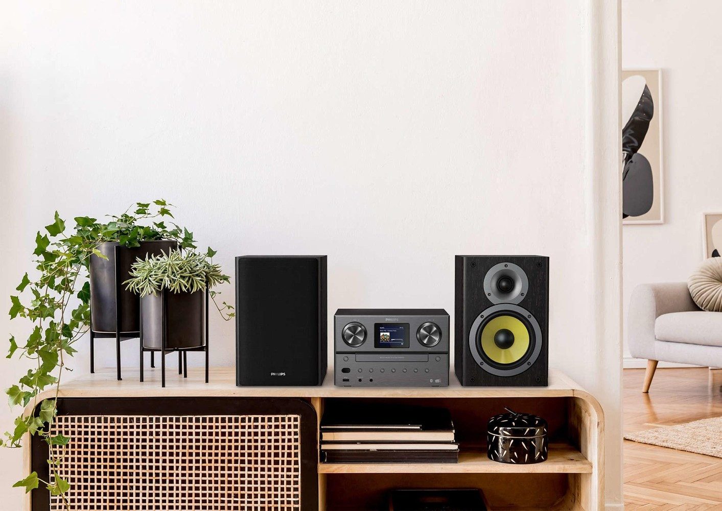 Philips Stereoanlage – Bild 4 von 4