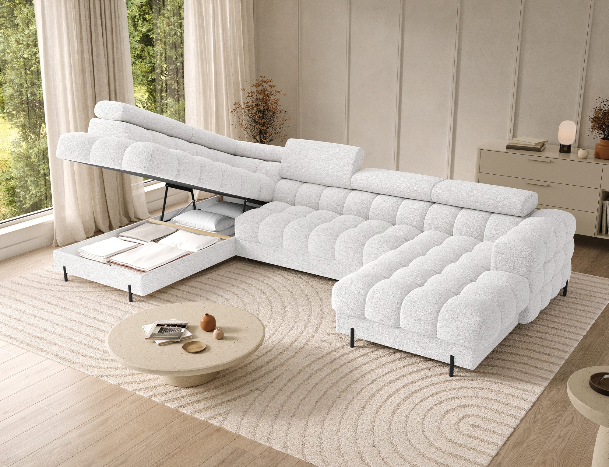 Lukas Möbel Wohnlandschaft Deisgner XXL-Sofa in günstig online kaufen