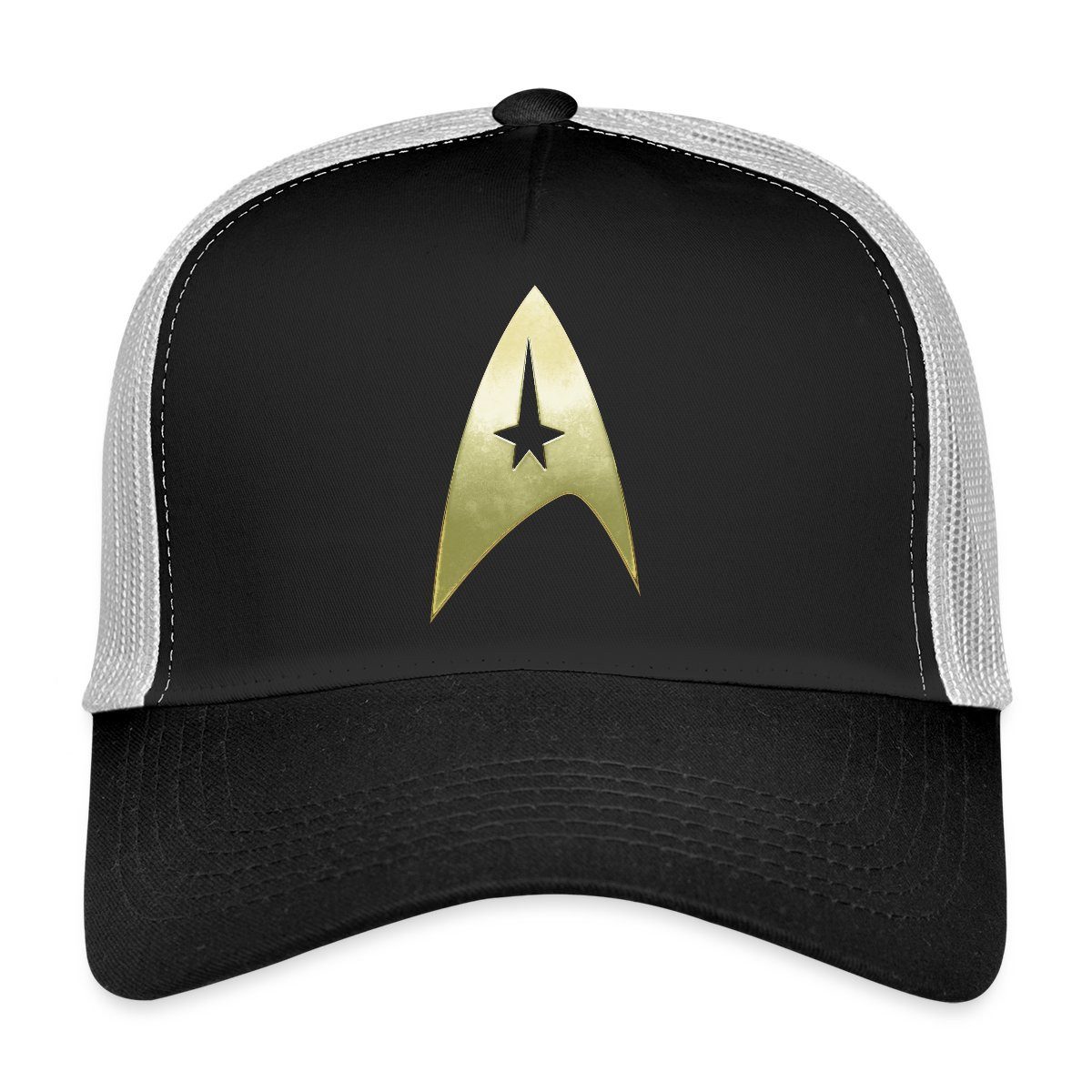 Spreadshirt Trucker Cap Star Trek The Original Series Logo Trucker Cap (1-St)