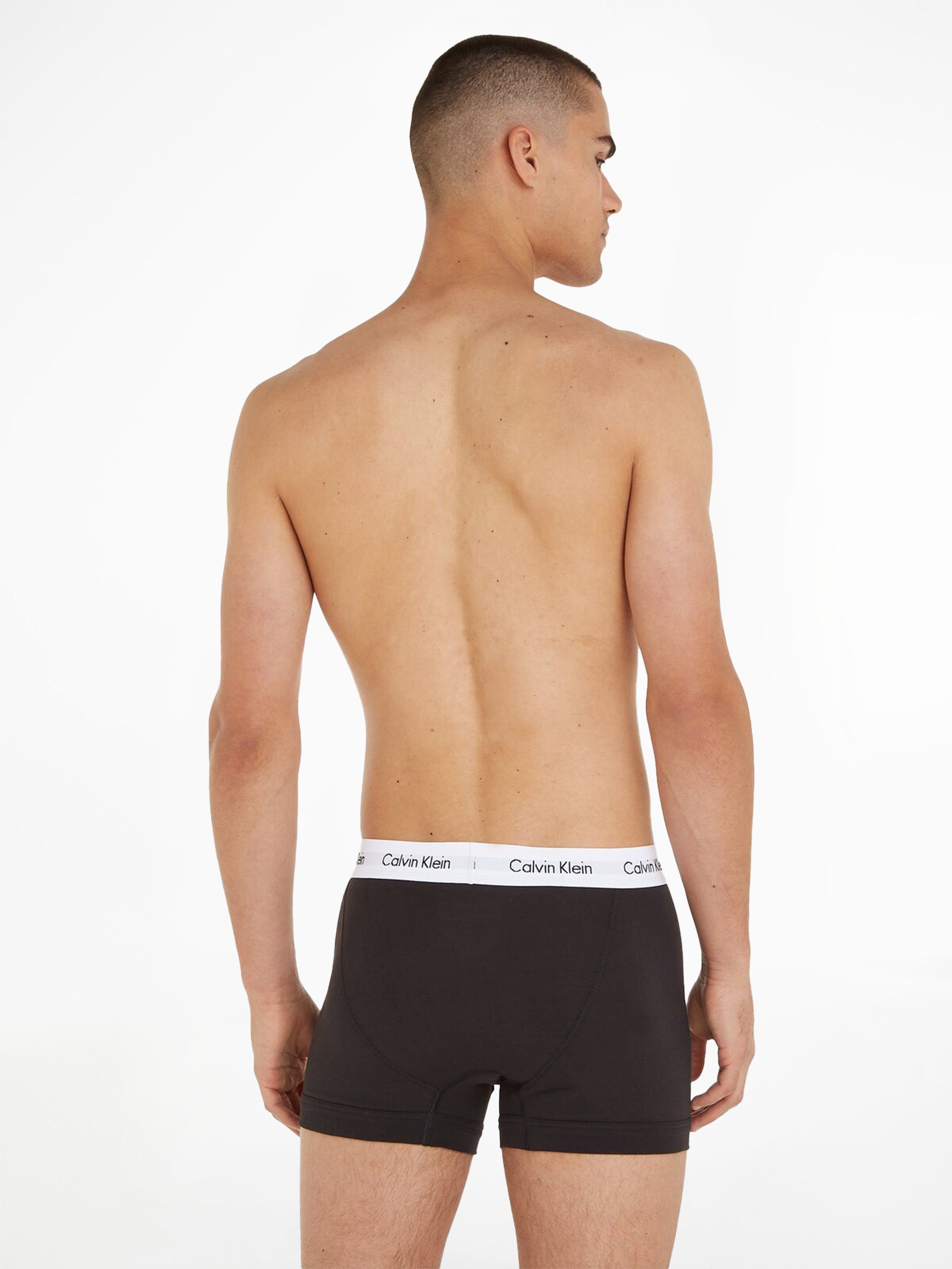 Calvin Klein Underwear Boxer CK Boxer 3x (3-St) mit Logoschriftzug am Bund – Bild 4 von 5