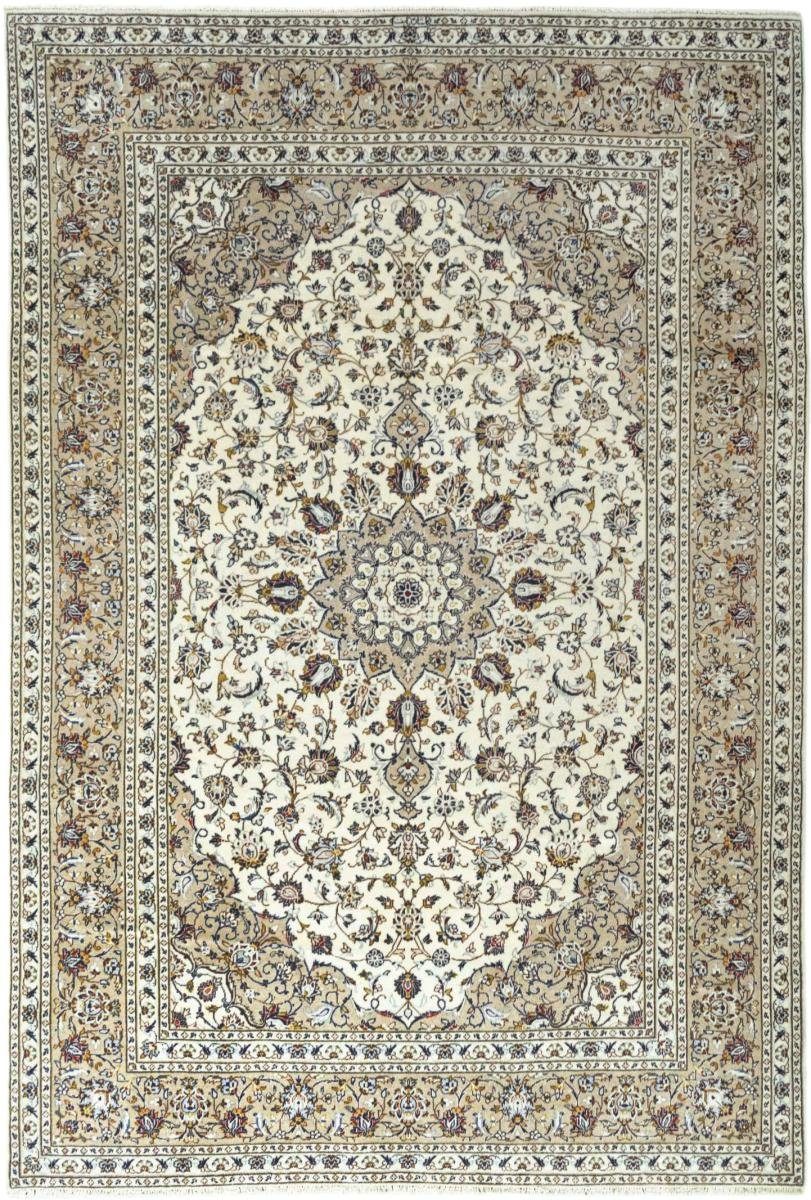Orientteppich Keshan 246x358 Handgeknüpfter Orientteppich / Perserteppich, Nain Trading, rechteckig, Höhe: 12 mm