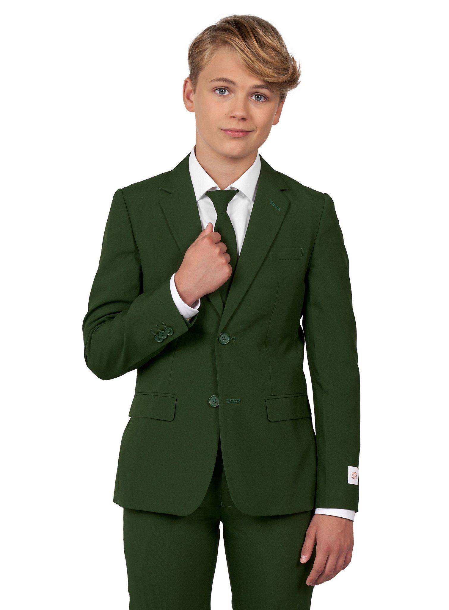 Opposuits Kinderanzug Teen Glorious Green Anzug für Jugendliche Grün, grün, grün sind alle meine Kleider!