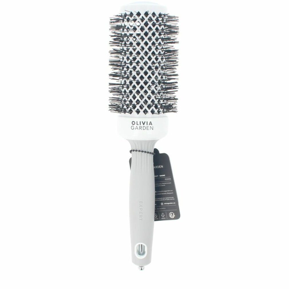 OLIVIA GARDEN Haarpflege-Set EXPERT BLOWOUT SHINE blanco y gris #45 mm 1 u