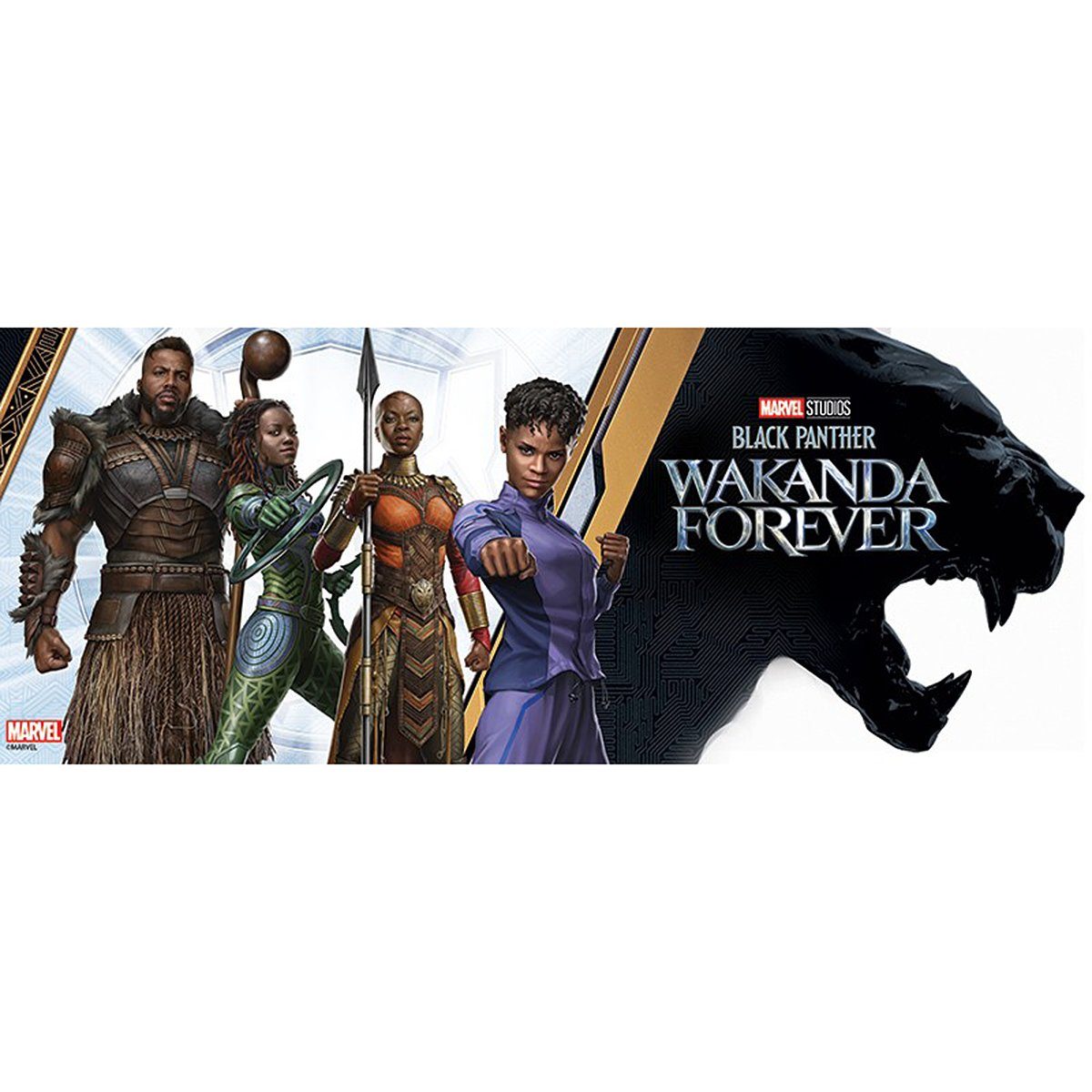 SEMIC Tasse Marvel Black Panther Tasse Forever Wakanda