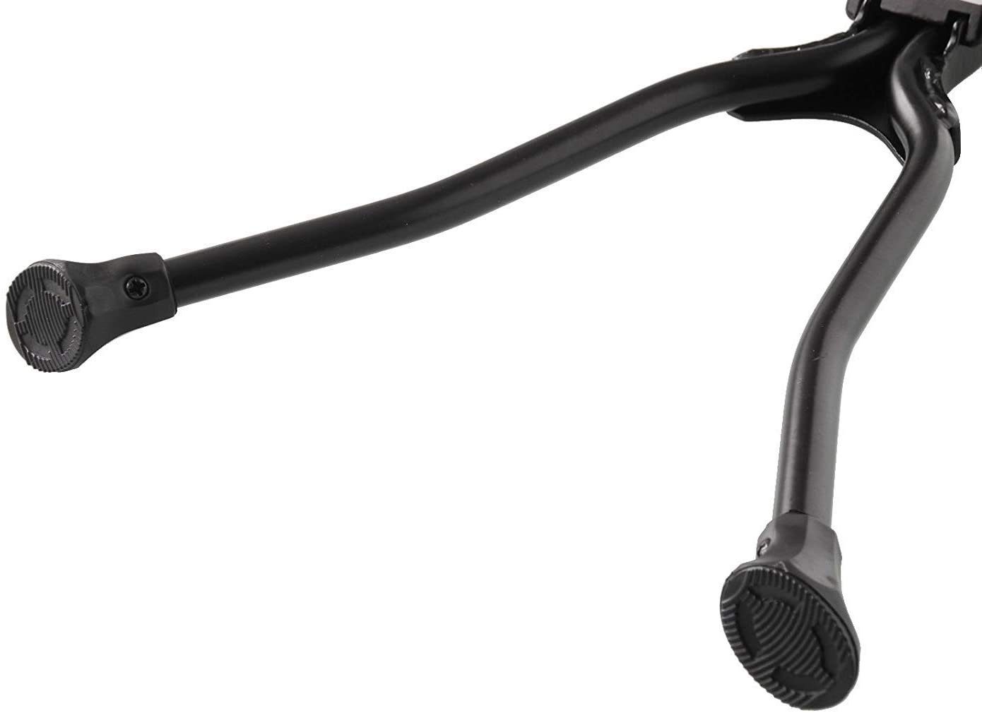 TiyoBike Fahrrad-Doppelständer Fahrradständer 26 28 Zweibeinständer Doppelständer stahl schwarz