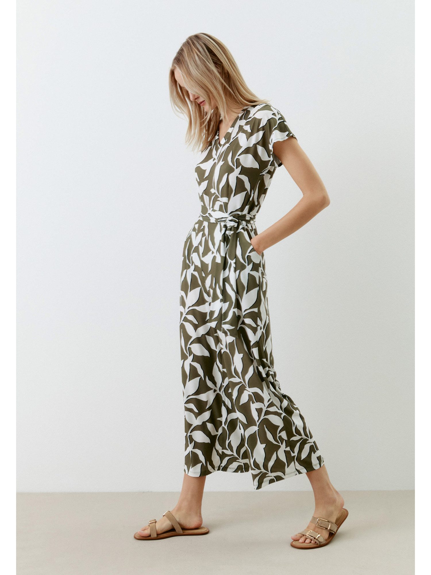 MORE&MORE Stoffhose Jerseyjumpsuit günstig online kaufen
