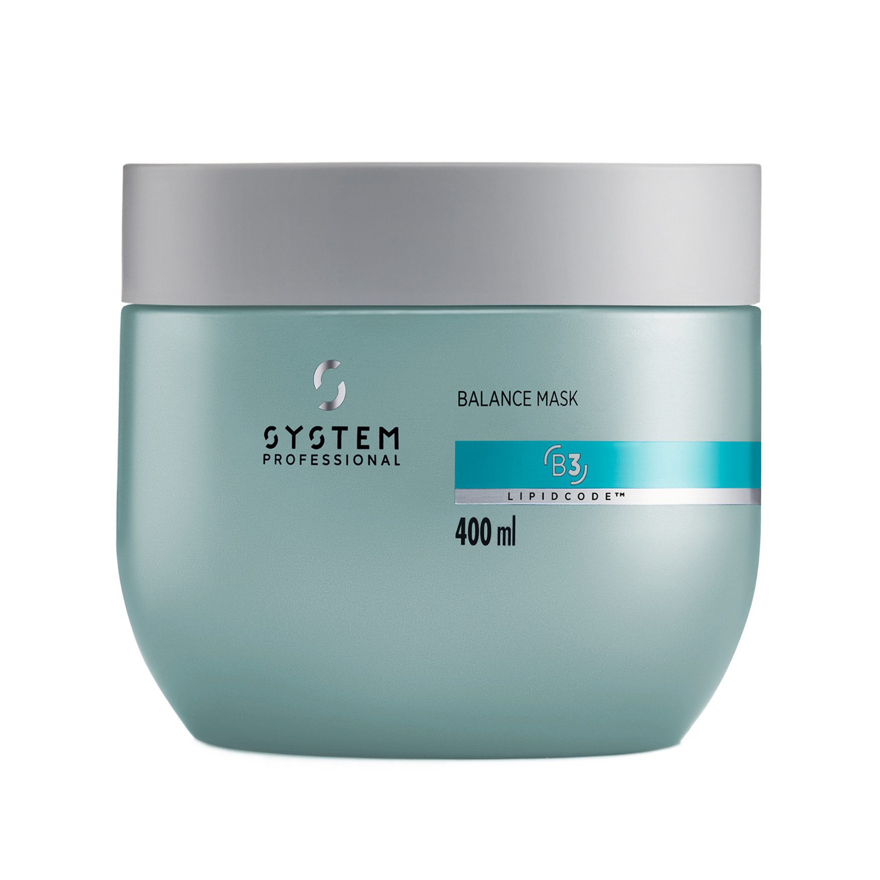 System Professional Haarkur System Professional B3 Balance Haarmaske 400 ml Sensitiv Kopfhaut, 1-tlg., Professionelle Salon Pflege