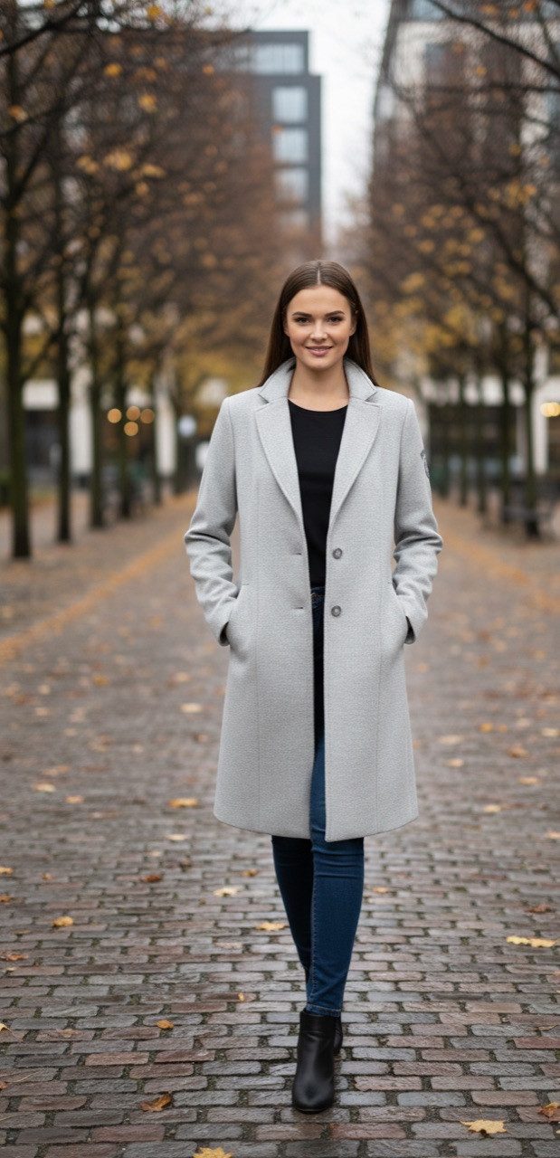 Wellensteyn Outdoorjacke WELLENSTEYN Lamer Lightsilvermelange