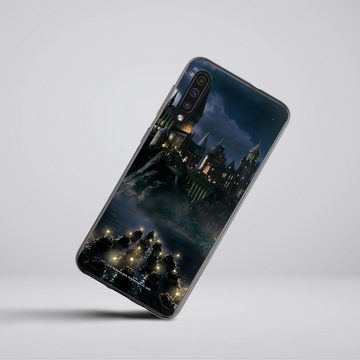 DeinDesign Handyhülle Hogwarts by Night, Samsung Galaxy A50 Silikon Hülle Bumper Case Handy Schutzhülle
