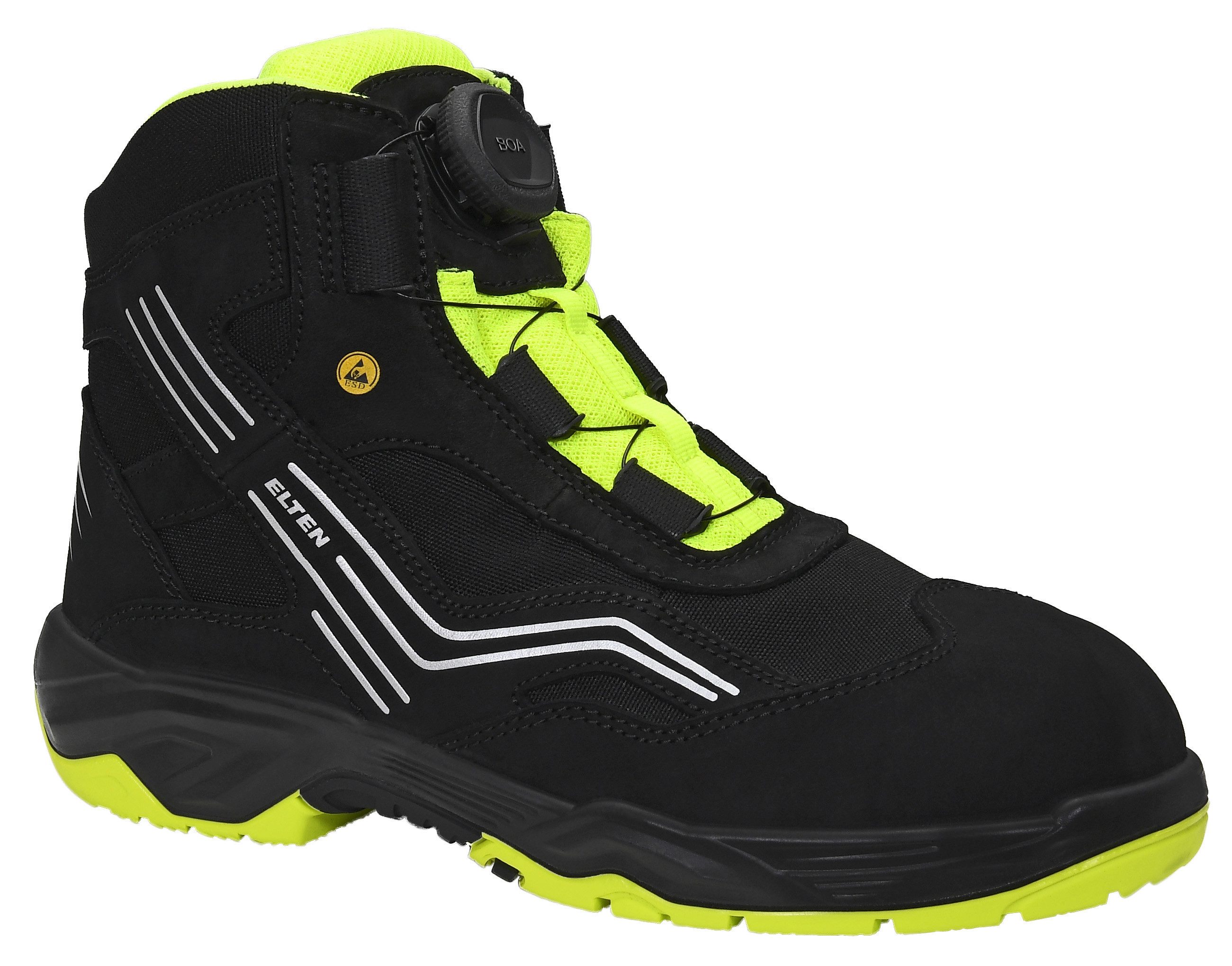 ELTEN AMBITION BOA® Mid ESD S2 Sicherheitsstiefel (Schuhkarton, Paar)