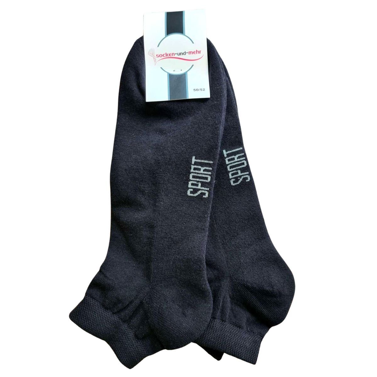 bentini Sneakersocken Sneakersocken mit Plüschsohle in günstig online kaufen