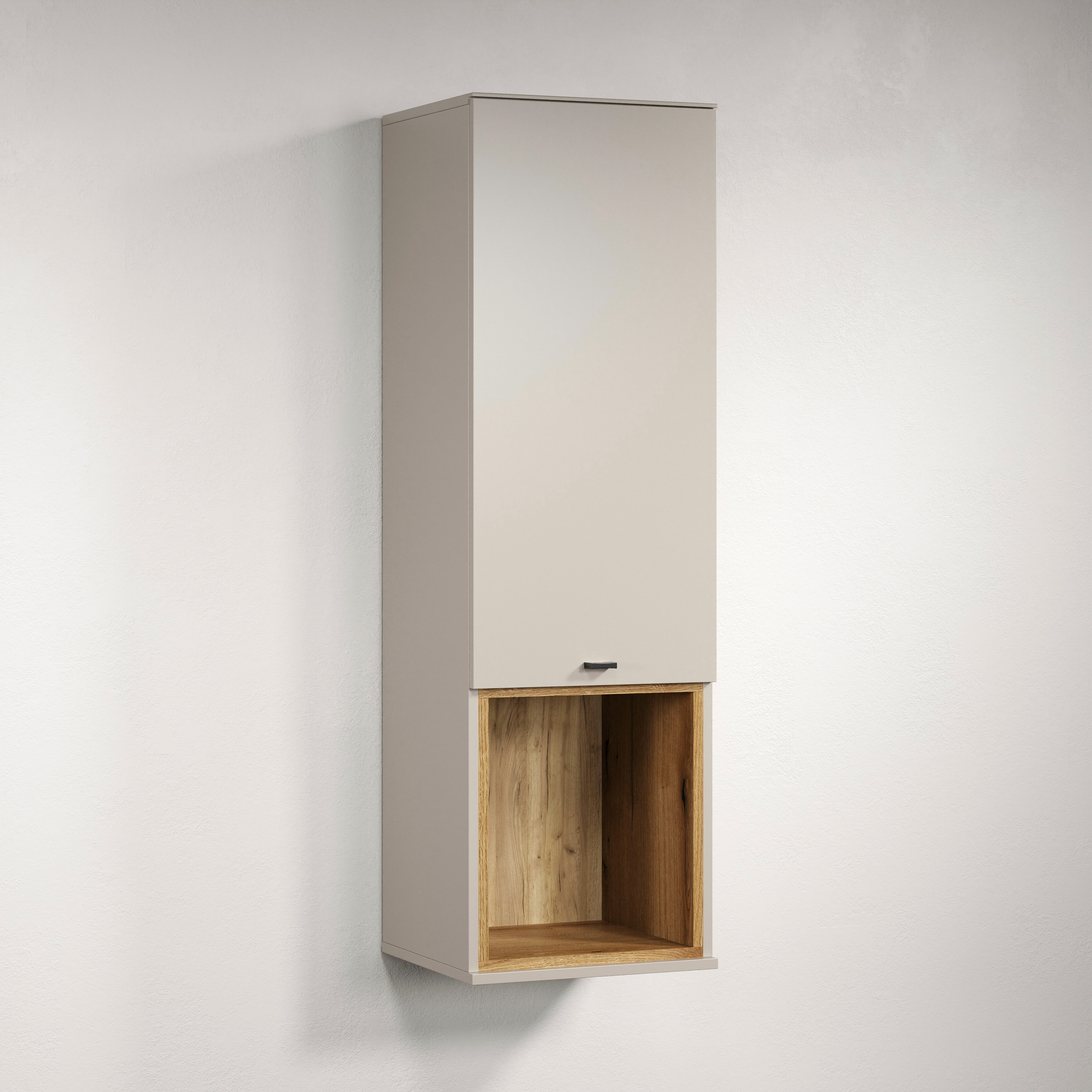 Home affaire Hängevitrine San Pedro (1-St) Hängeschrank, 1 Tür, 1 Fach & Soft-Close - (B/T/H) 40/37/130 cm