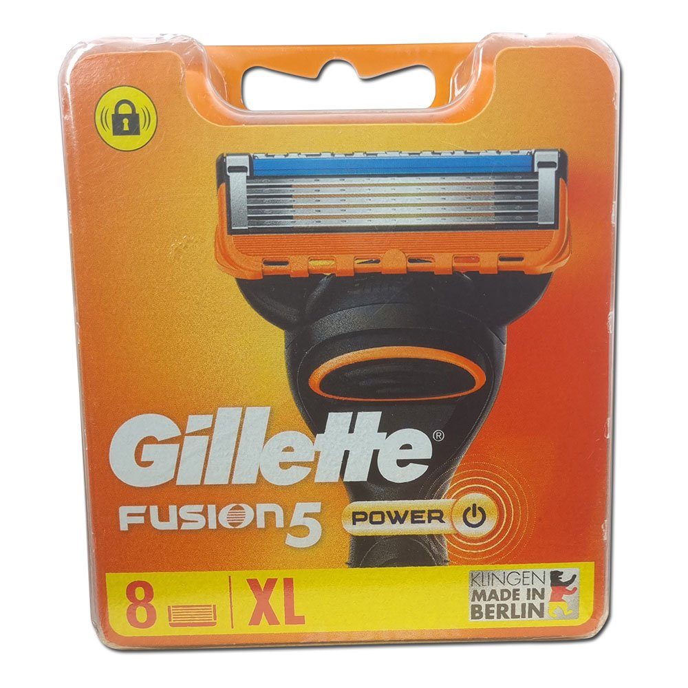 Gillette Fusion5 Pack Power, Rasierklingen 8er 8-tlg.,