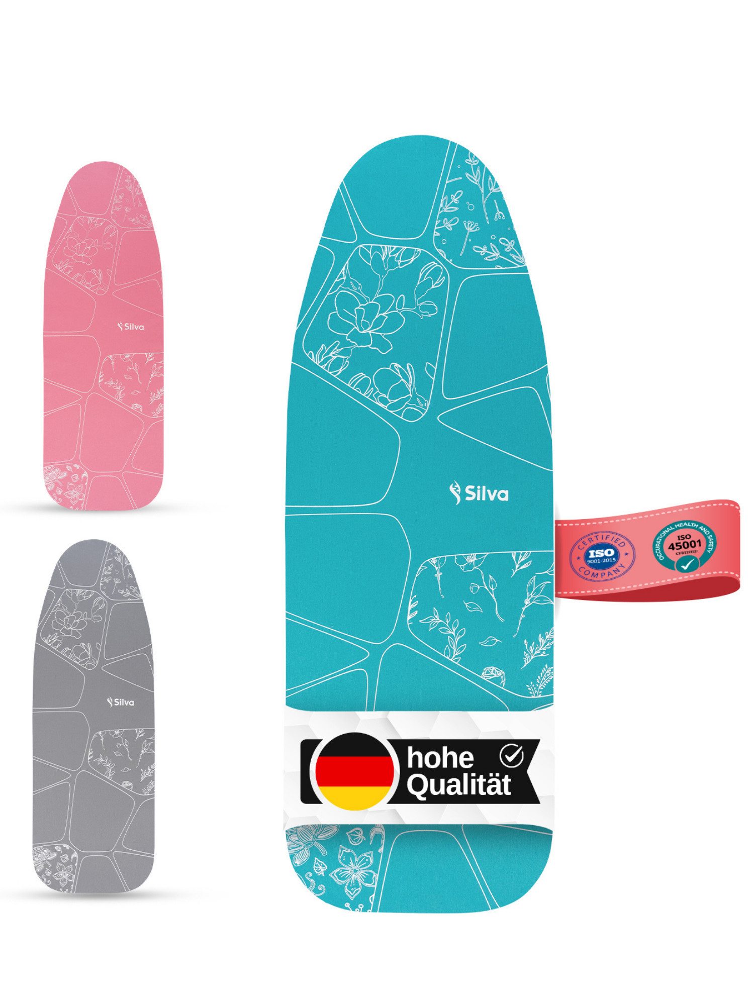 Silva EU Ersatz-Bügelbrettbezug Premium Bügelbrettbezug 3-Schicht günstig online kaufen