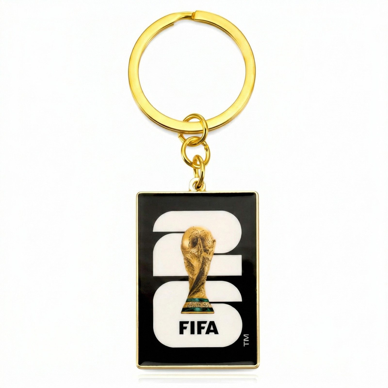 Wagon International Schlüsselanhänger mit Gravur Offizieller FIFA WM 2026 Schlüsselanhänger