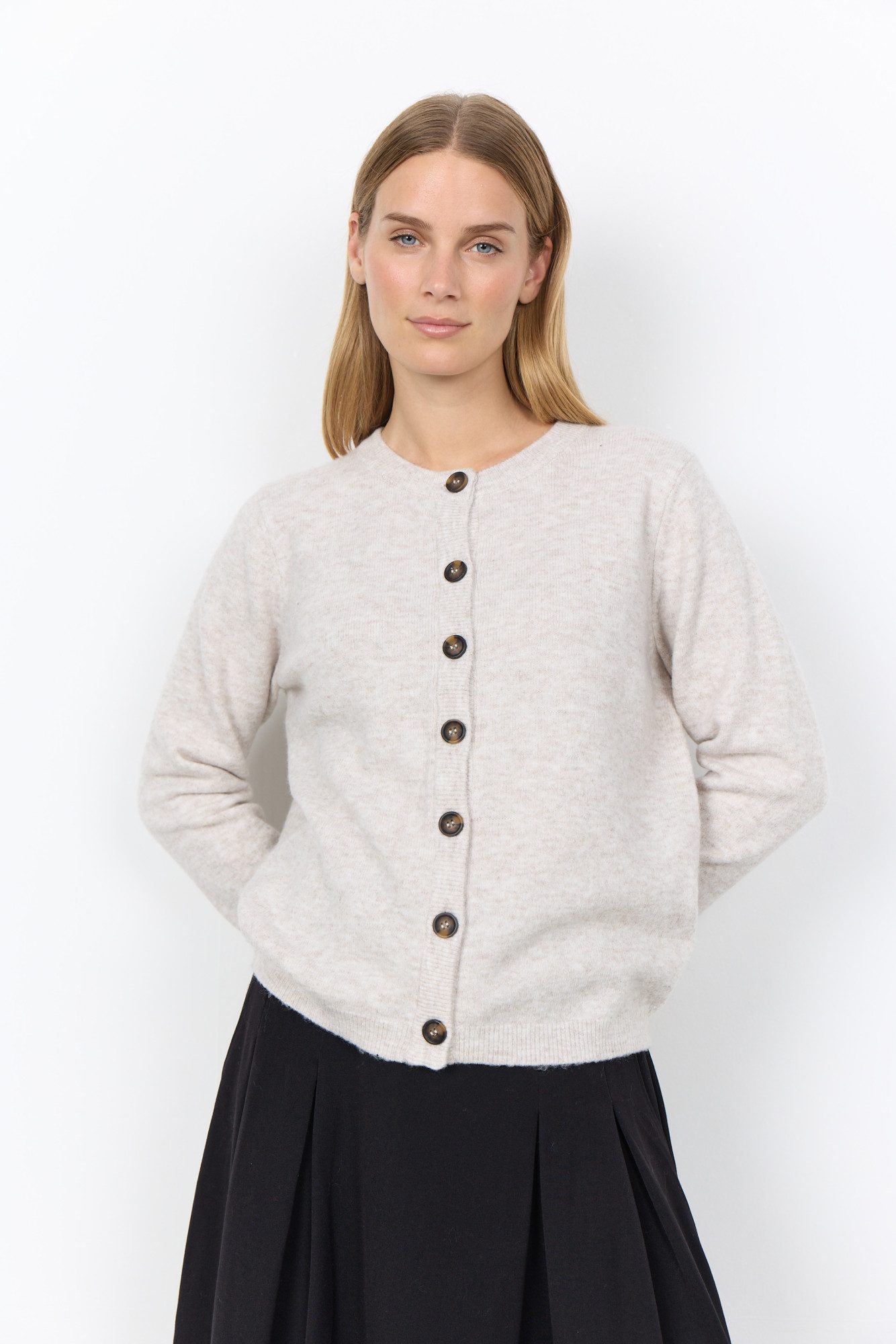 soyaconcept Strickjacke SC-ORLEAN 2 Materialmix