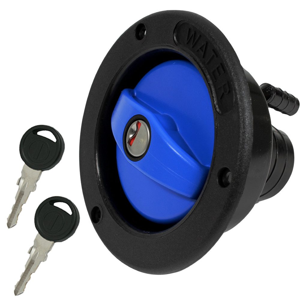 Tankdeckel + Einfüllstutzen Wasser Frischwassertank Wohnmobil Boot 40 mm