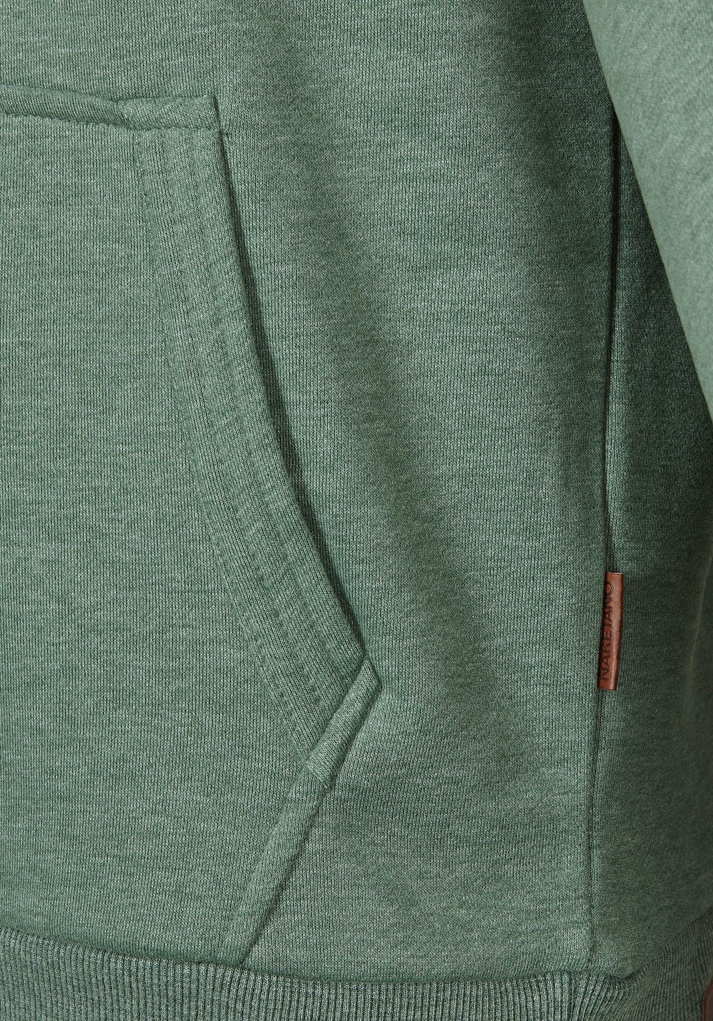 naketano Hoodie Kapuzenpullover Herren Baumwolle, weich, Kapuze, Kängurutasche (Spar-Set, Theo's Lieblingspulli) Hoodie, weiche Sweatware, Rippbündchen, Streetw – Bild 4 von 5