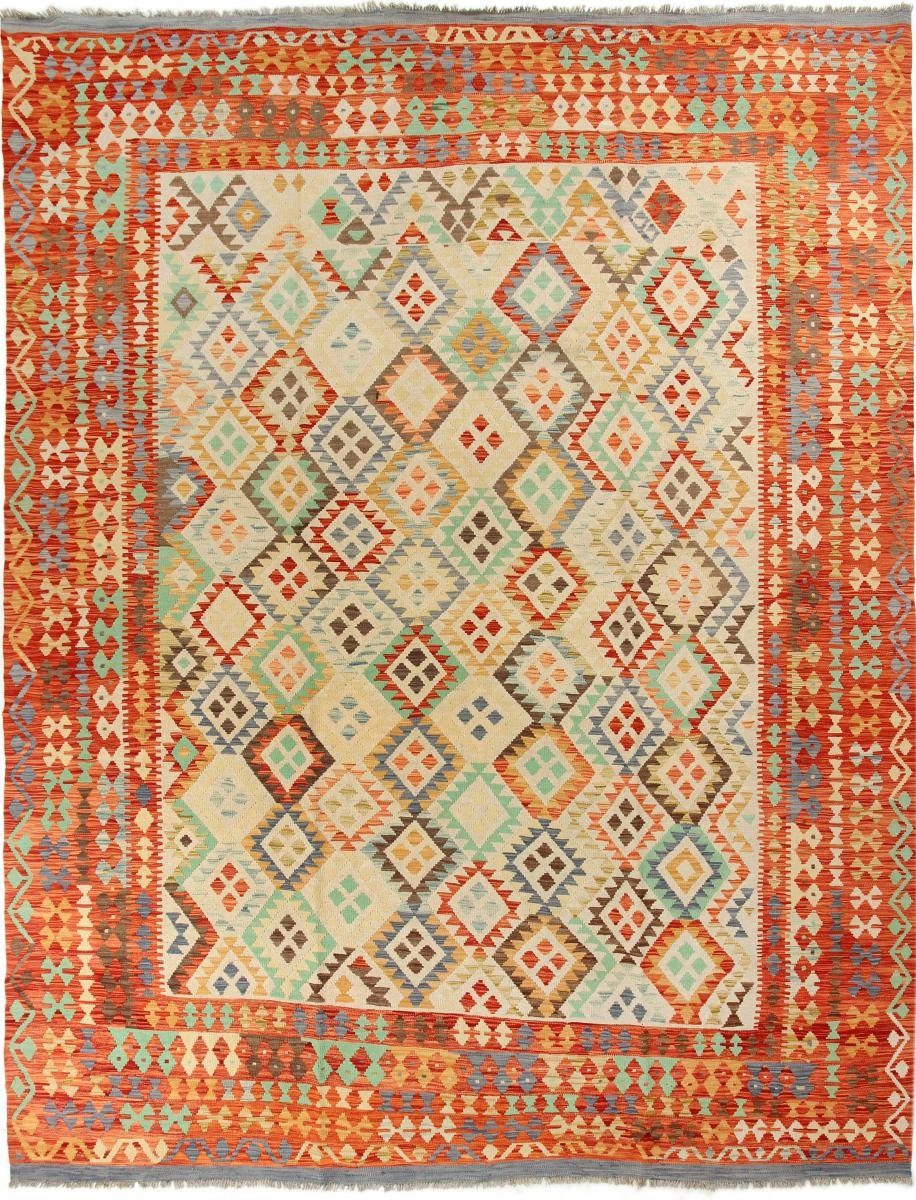 Orientteppich Kelim Afghan Heritage 302x383 Handgewebter Moderner Orientteppich, Nain Trading, rechteckig, Höhe: 3 mm
