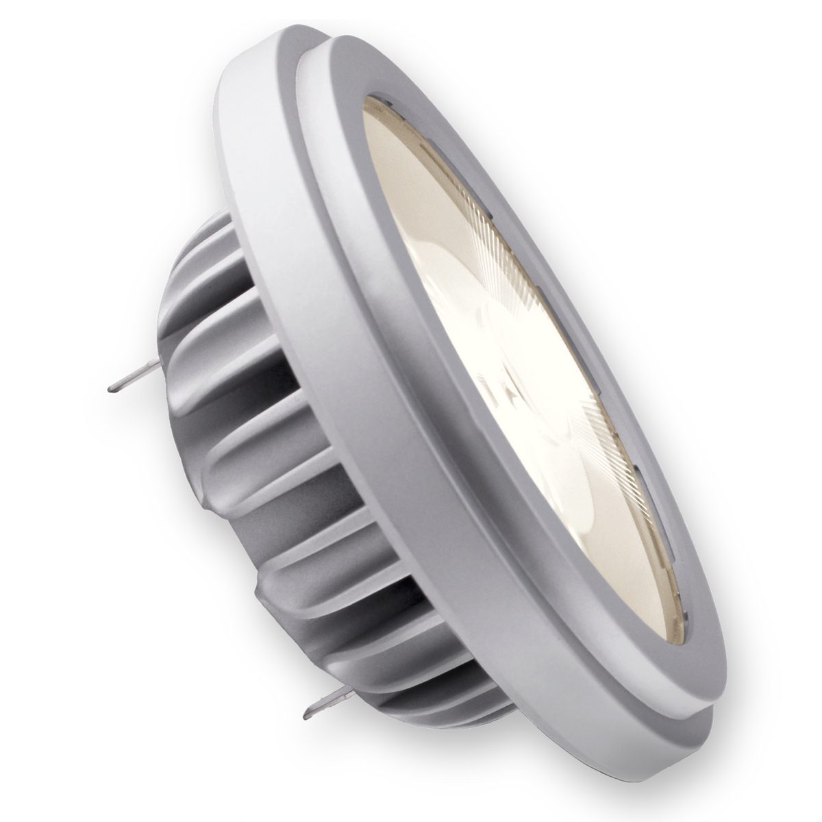 Soraa LED-Leuchtmittel Soraa Vivid 3 Vollspektrum LED AR111 G53 - 18.5Watt, Spot 9°, G53, Warmton - wie Halogen, Vollspektrum LED CRI 95 R9 | Leuchtmittel