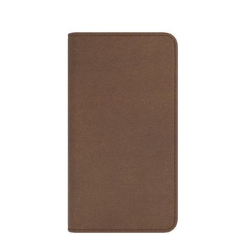 EAZY CASE Handyhülle Bookstyle Vintage für Apple iPhone 11 Pro 5,8 Zoll, Handy Klappcase mit Kartenfächer Kunstleder Handytasche Etui Braun
