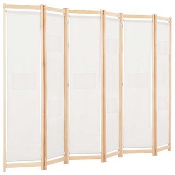 DOTMALL Paravent 6 tlg. Raumteiler, klappbar, 240 x 170 x 4 cm