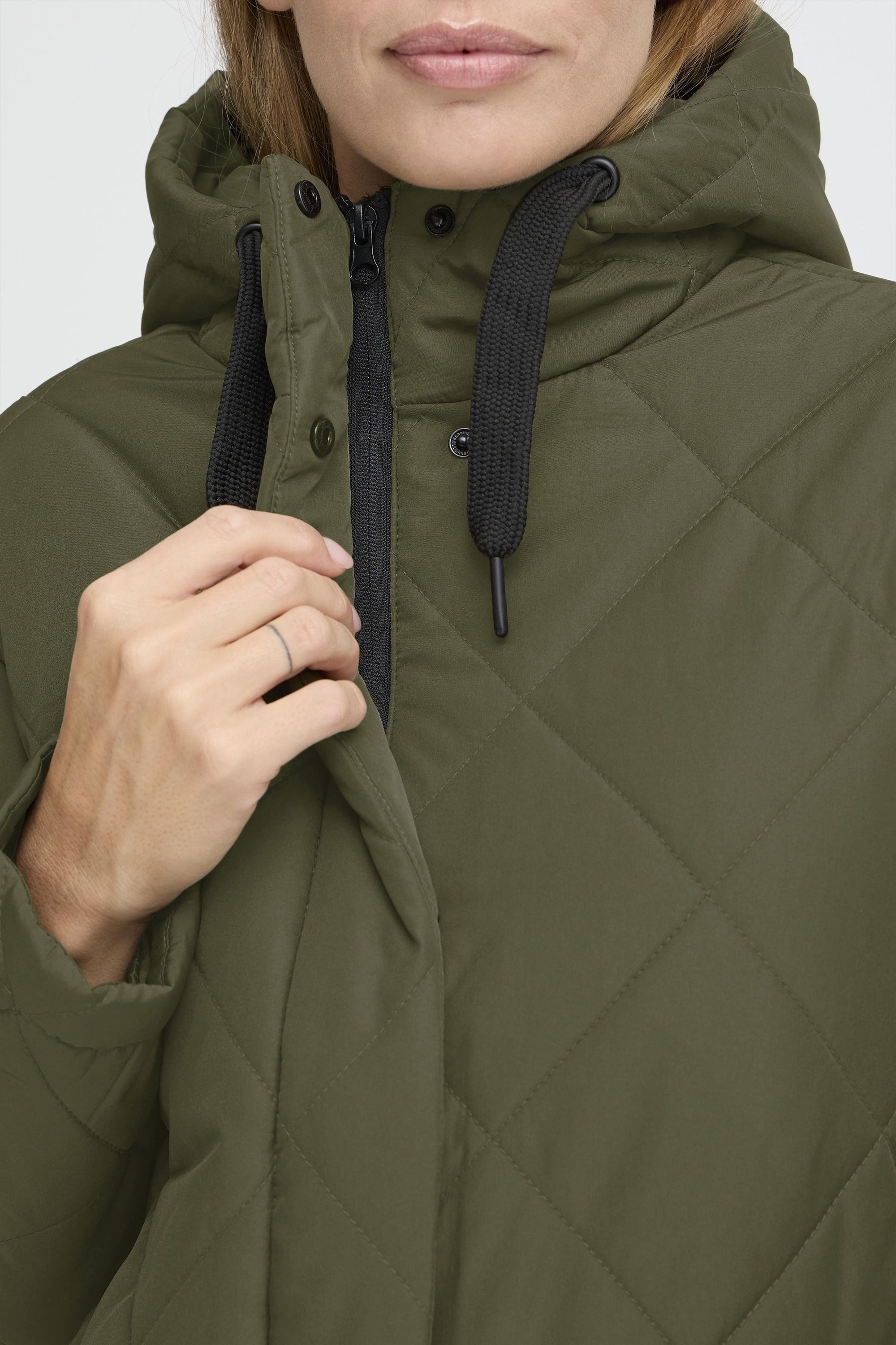 OXMO Steppjacke OXBelis Modische lange jacke