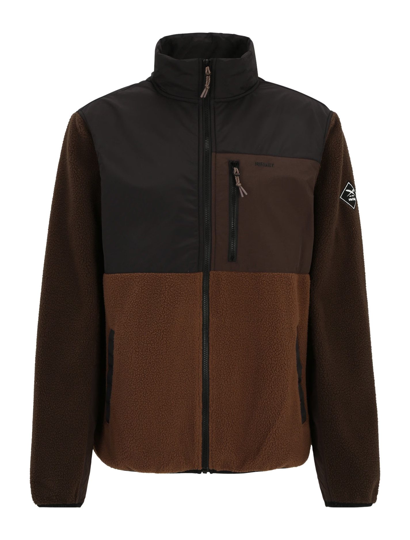 iriedaily Fleecejacke - Modische Fleecejacke mit Stehkragen - Outdoorjacke Herren