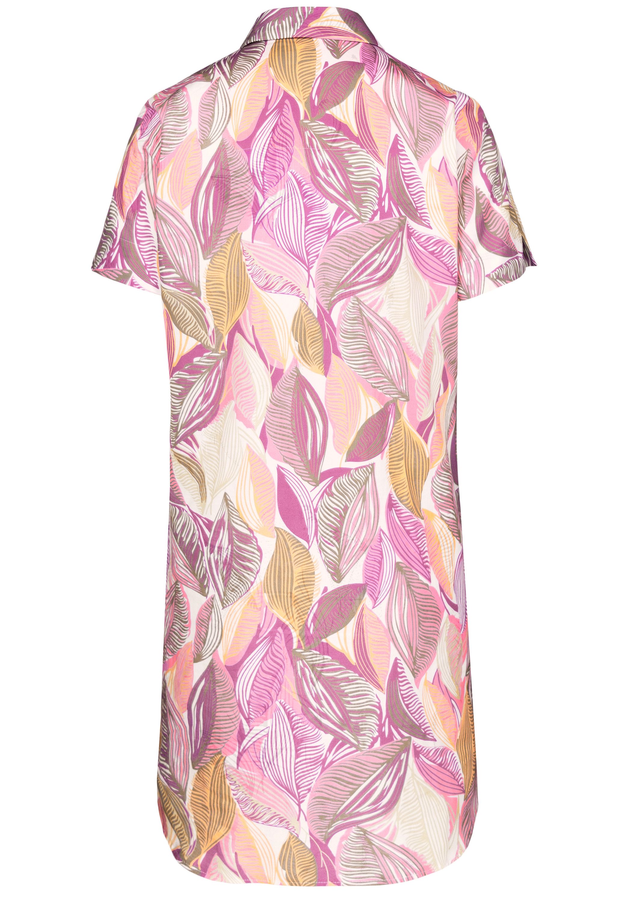 bianca Hemdblusenkleid ANINA mit modernem mehrfarbigen Druck in Trendfarben günstig online kaufen