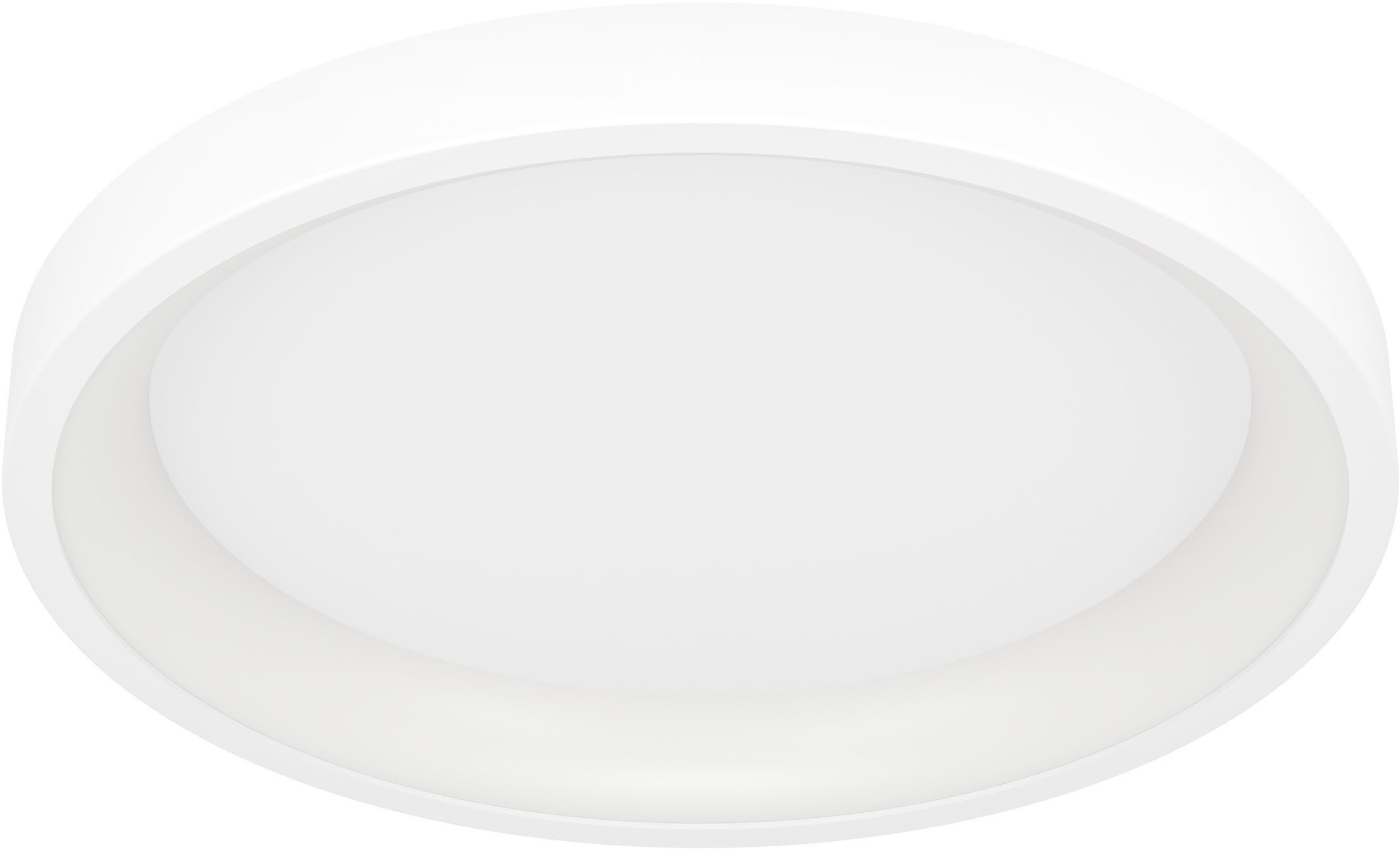 EGLO LED Deckenleuchte LORETELLO-Z Deckenlampe - Stahl - LED - 19,6W - IP20, Bluetooth, CCT - über Fernbedienung, Dimmfunktion, Farbwechsel, Memoryfunktion, Nachtlichtfunktion, RGB, Weckerfunktion, dimmbar über Fernbedienung, mehrere Helligkeitsstufen, LED fest integriert, Kaltweiß, Neutralweiß, RGB, Warmweiß, Wohzimmerlampe, Esszimmerlampe, Flur, Schlafzimmer, H7,5 x Ø35 cm