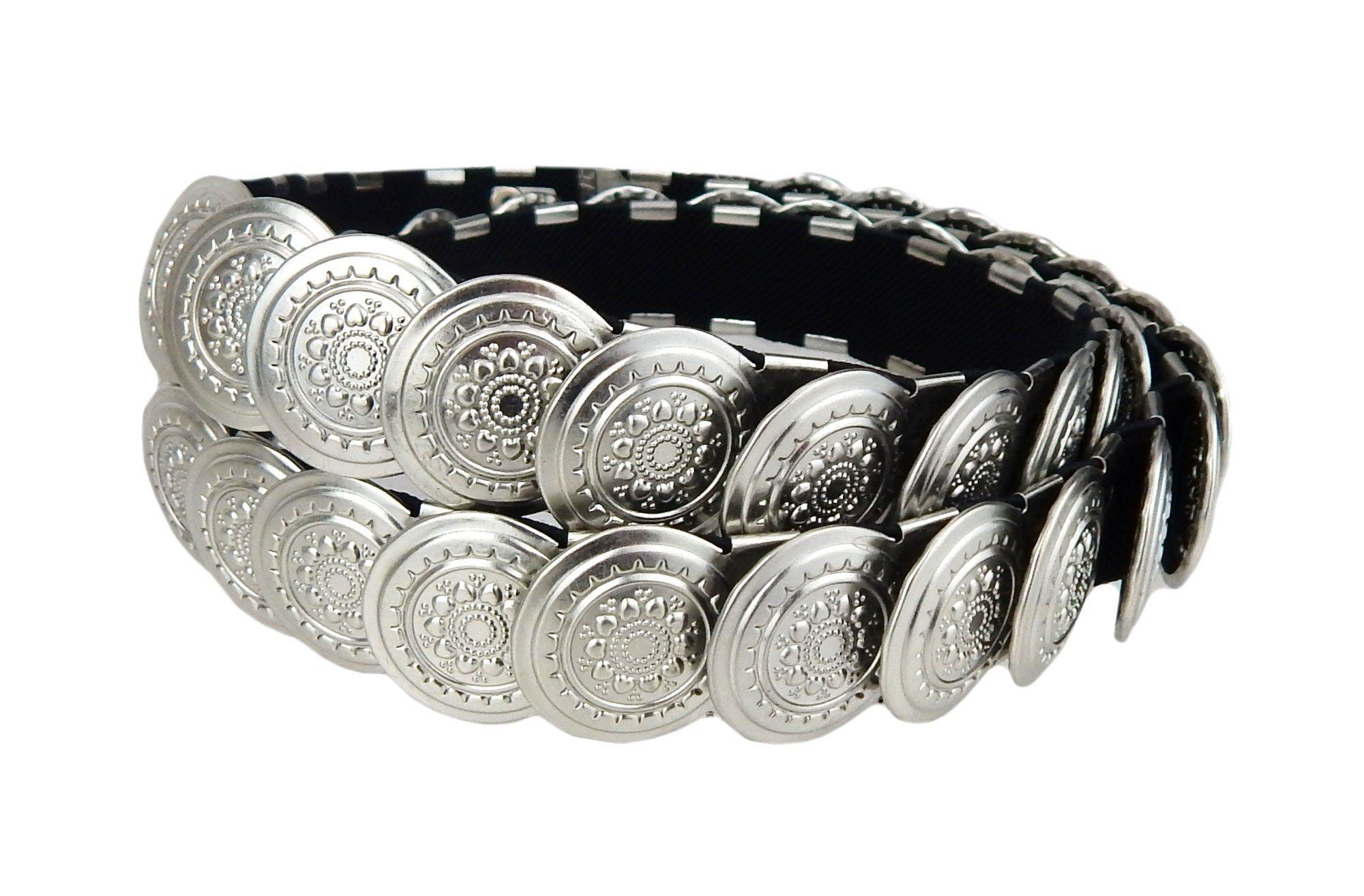 Ella Jonte Stretchgürtel im Boho Ibiza Style silber Metall günstig online kaufen